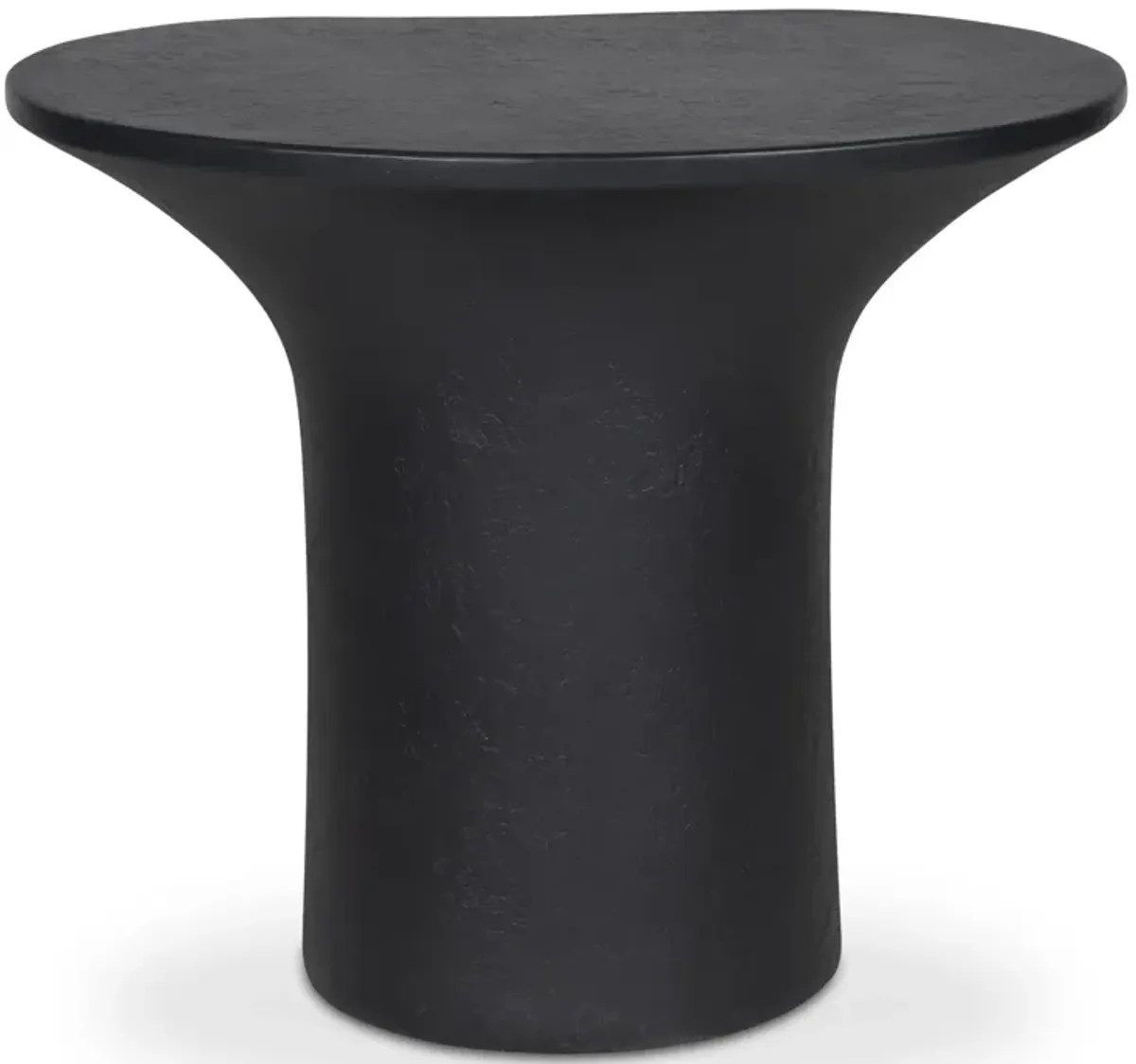 Yumi Outdoor Accent Table Black