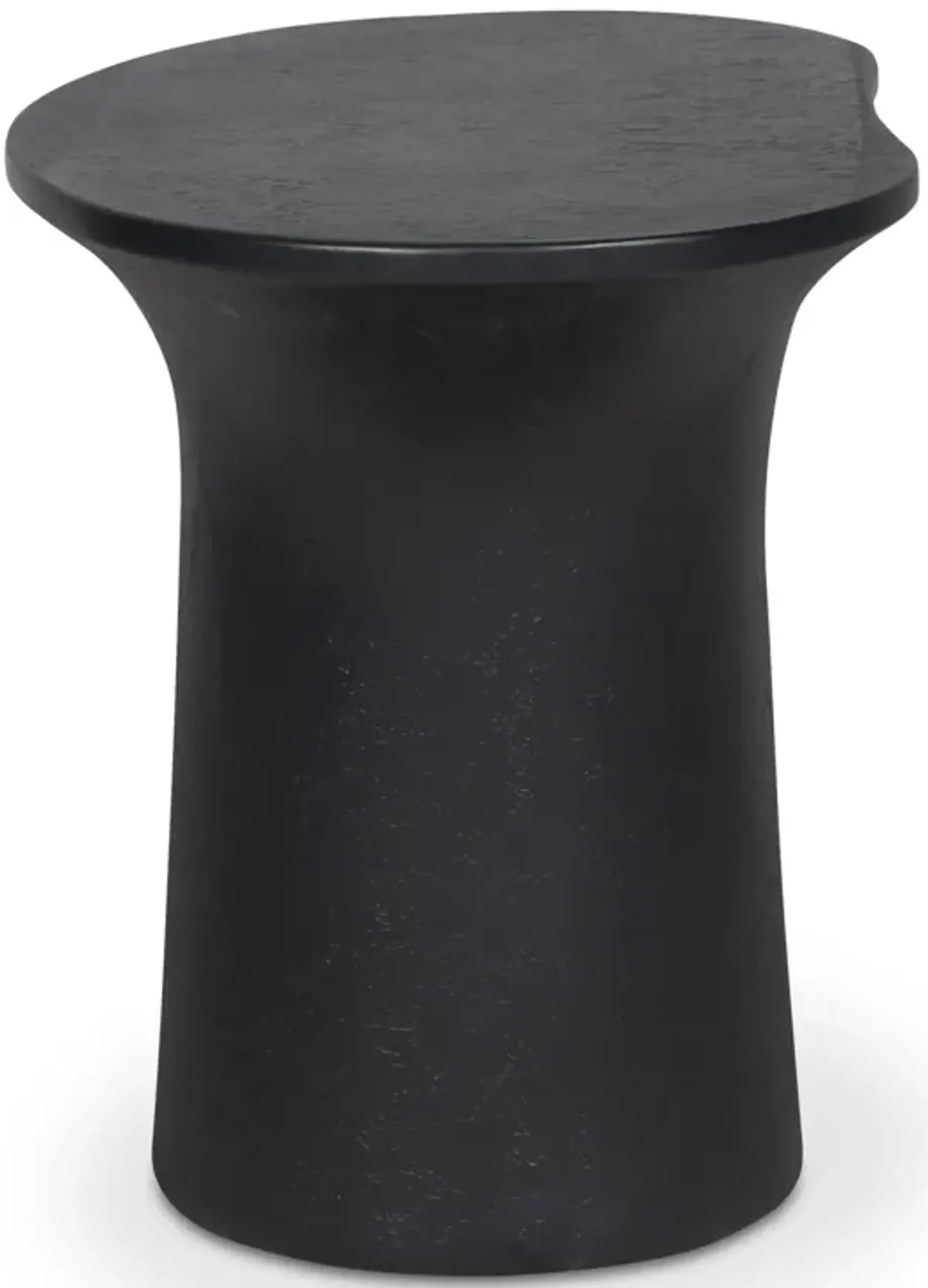 Yumi Outdoor Accent Table Black