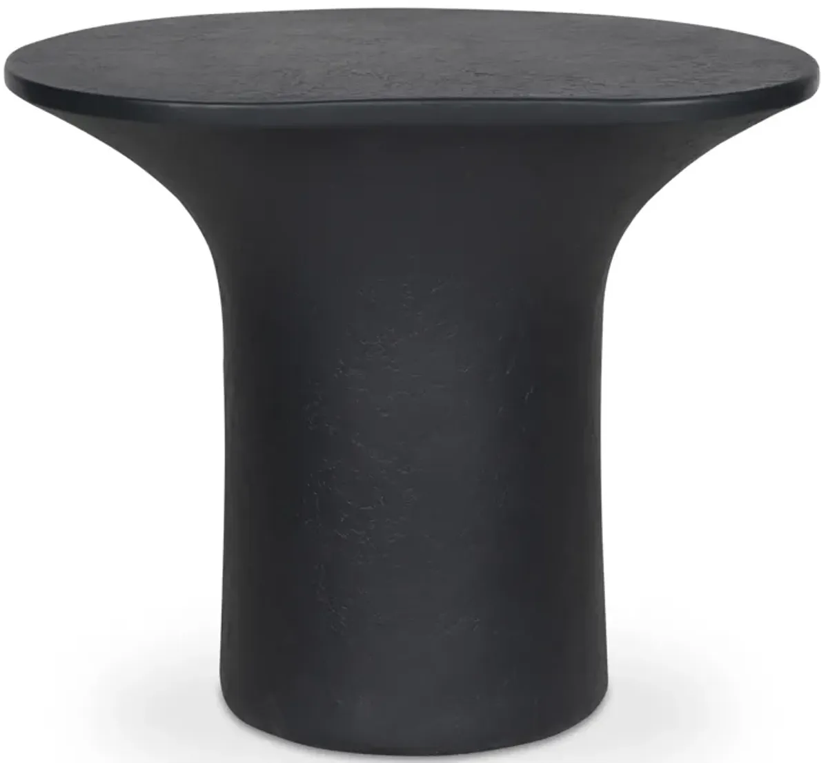 Yumi Outdoor Accent Table Black