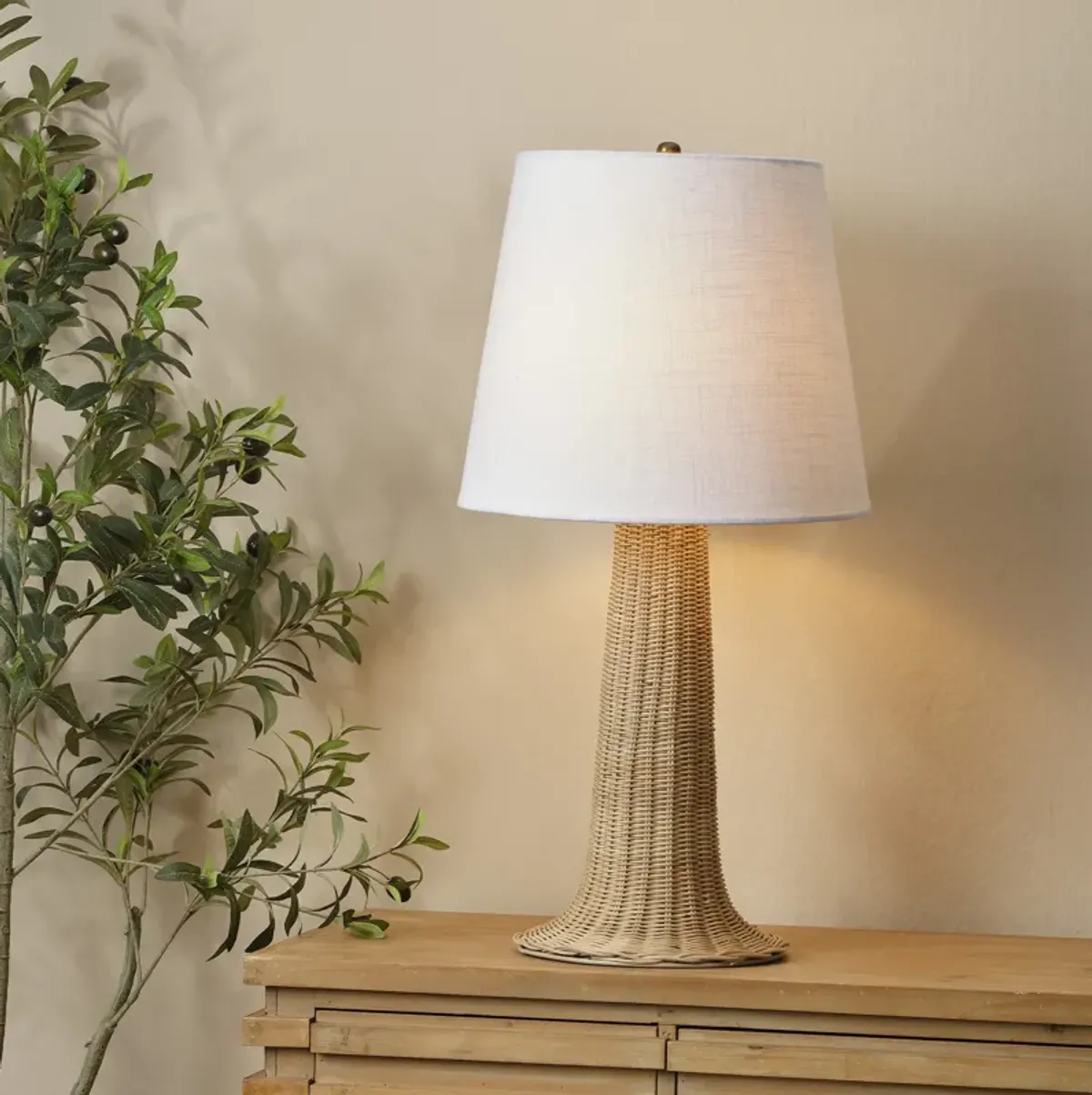 Walden Cane Table Lamp