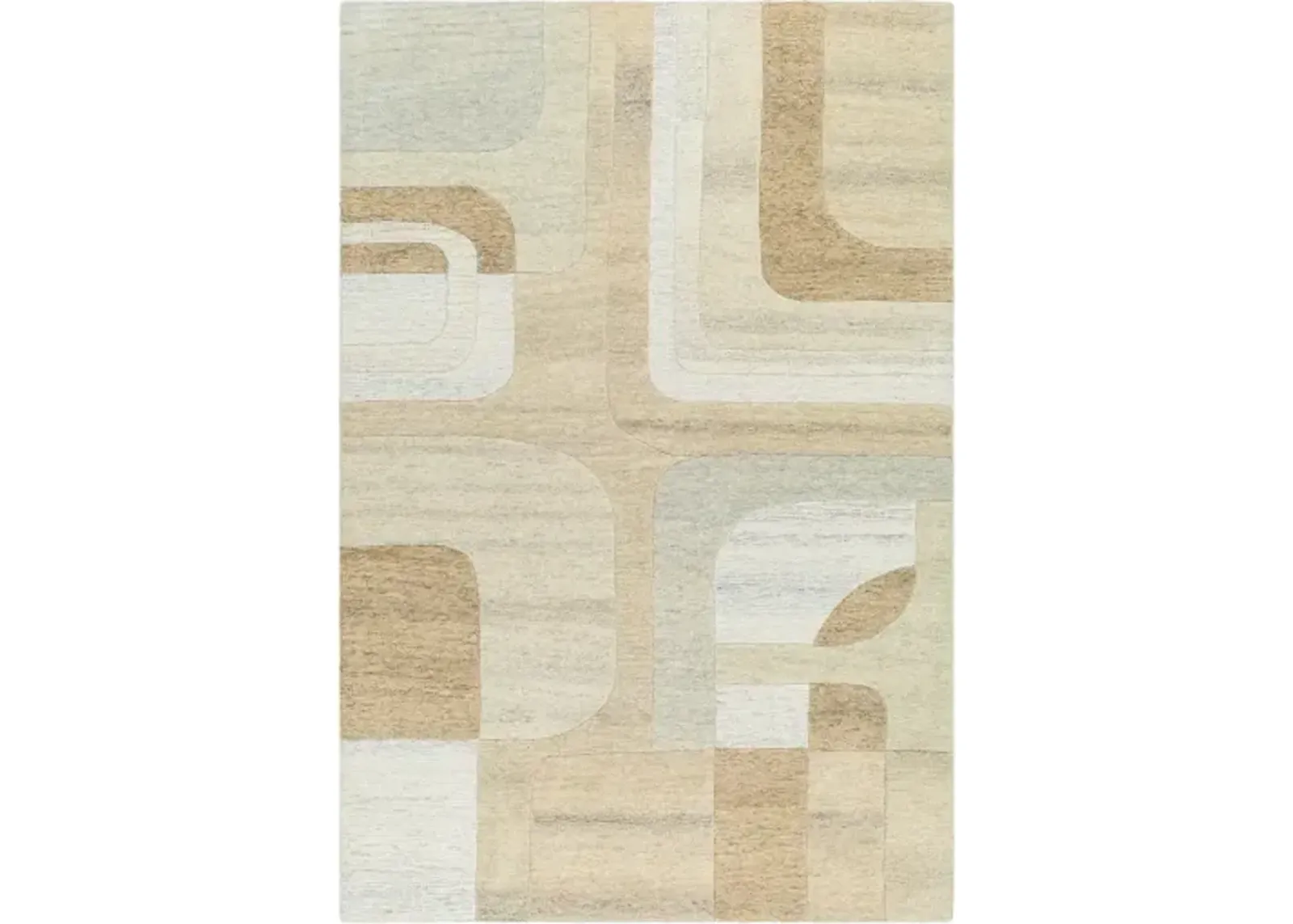 Brook BKO-2329 2' x 3' Hand Made Rug