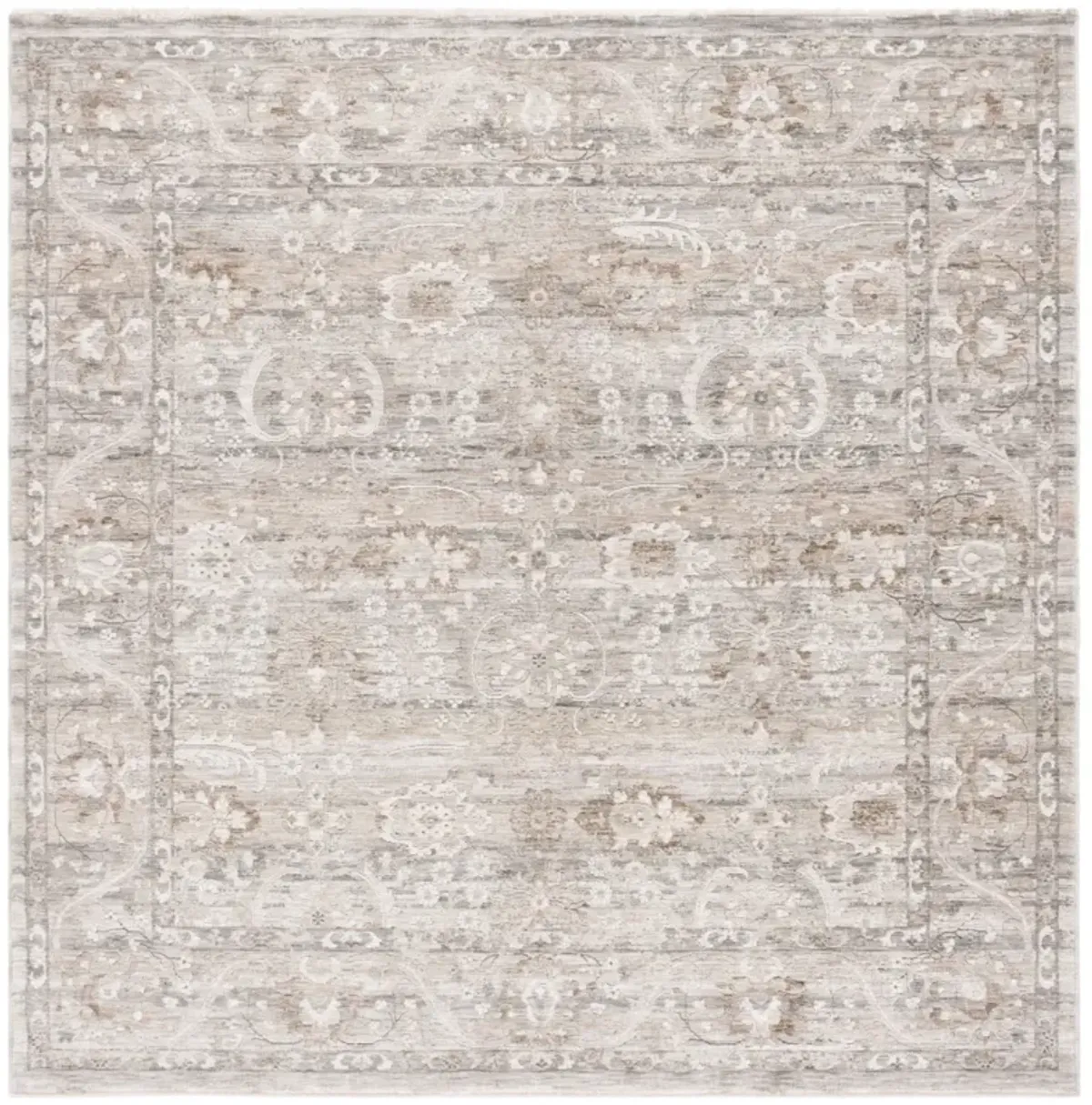 MASON 111 GREY  6'-3' x 6'-3' Square Square Rug