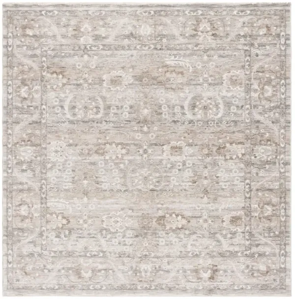 MASON 111 GREY  6'-3' x 6'-3' Square Square Rug