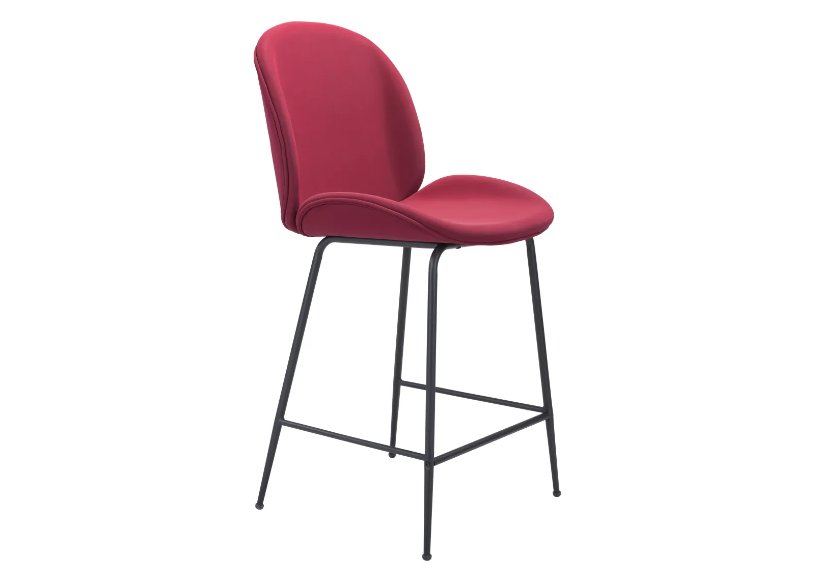 Miles Counter Stool Red