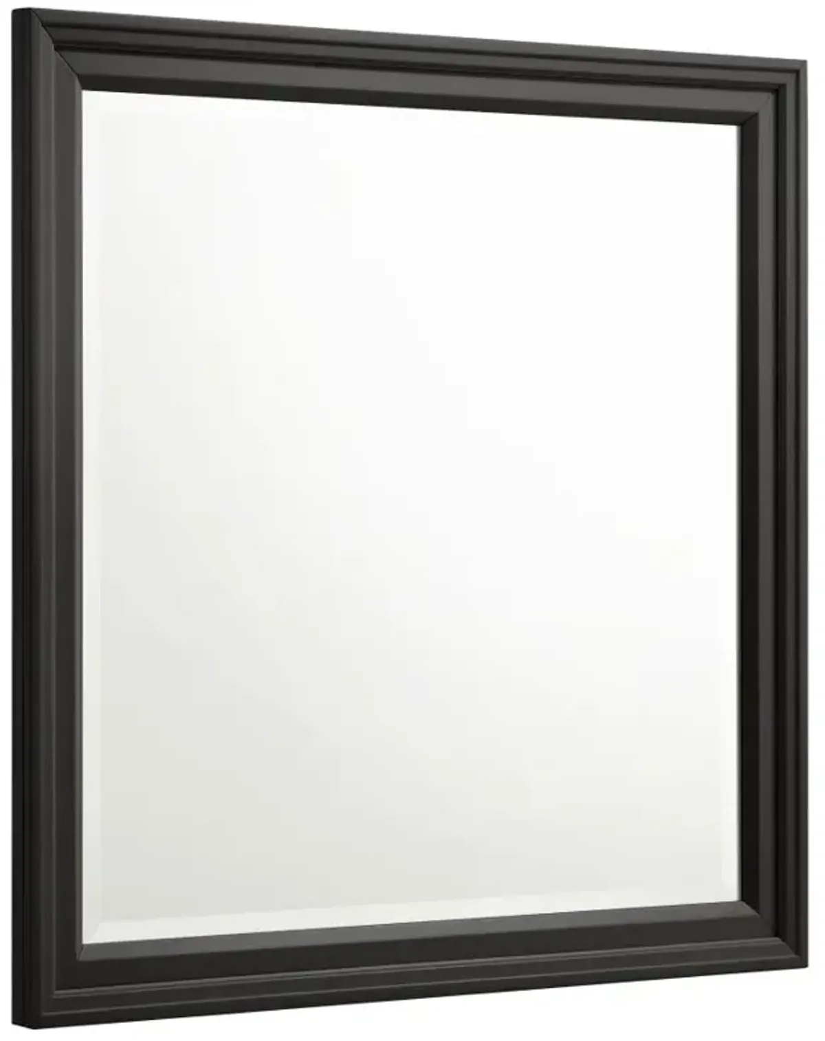 Sandy Beach Vertical Dresser Mirror Black