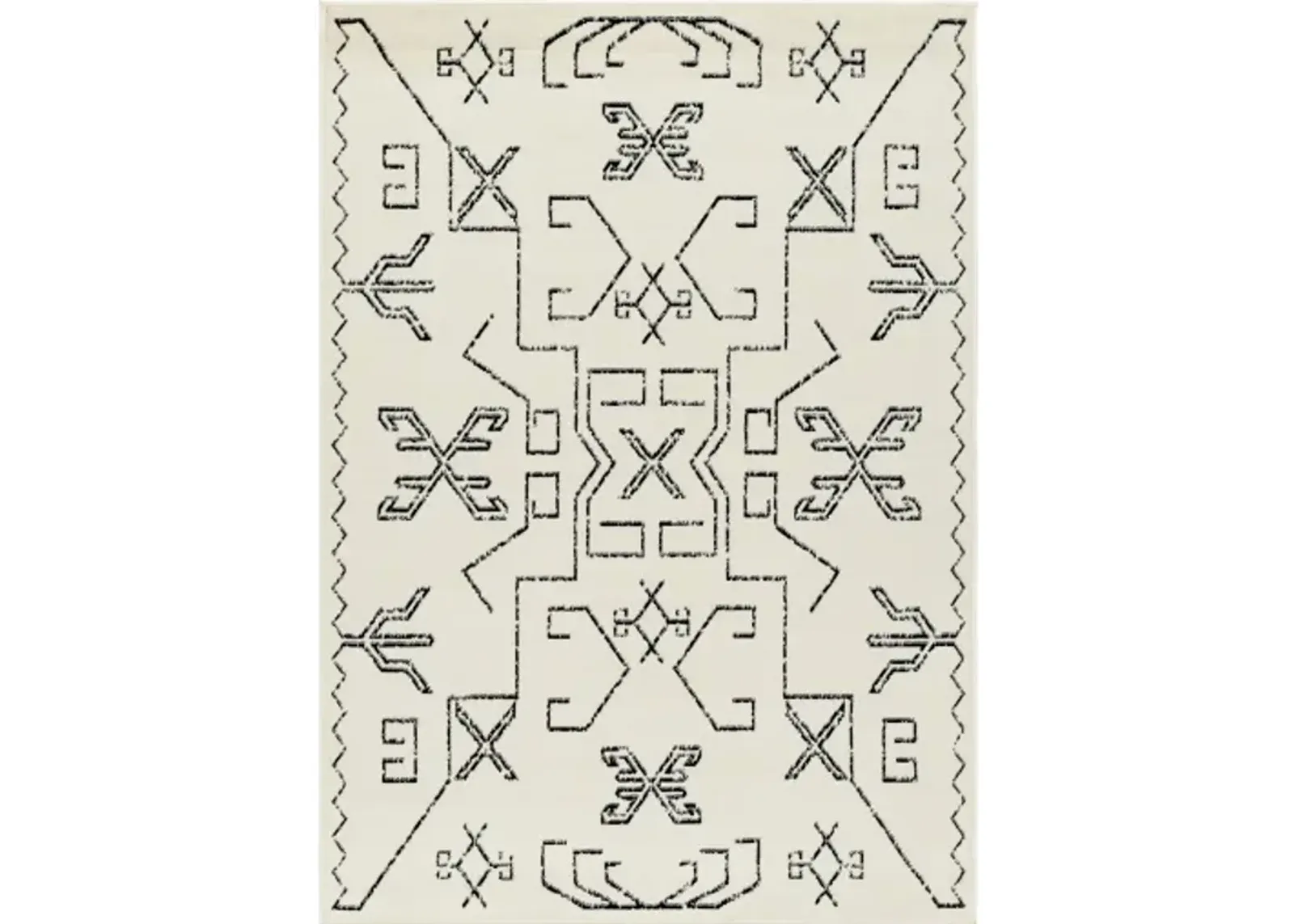 Pisa PSS-2362 7'10" x 10' Machine Woven Rug