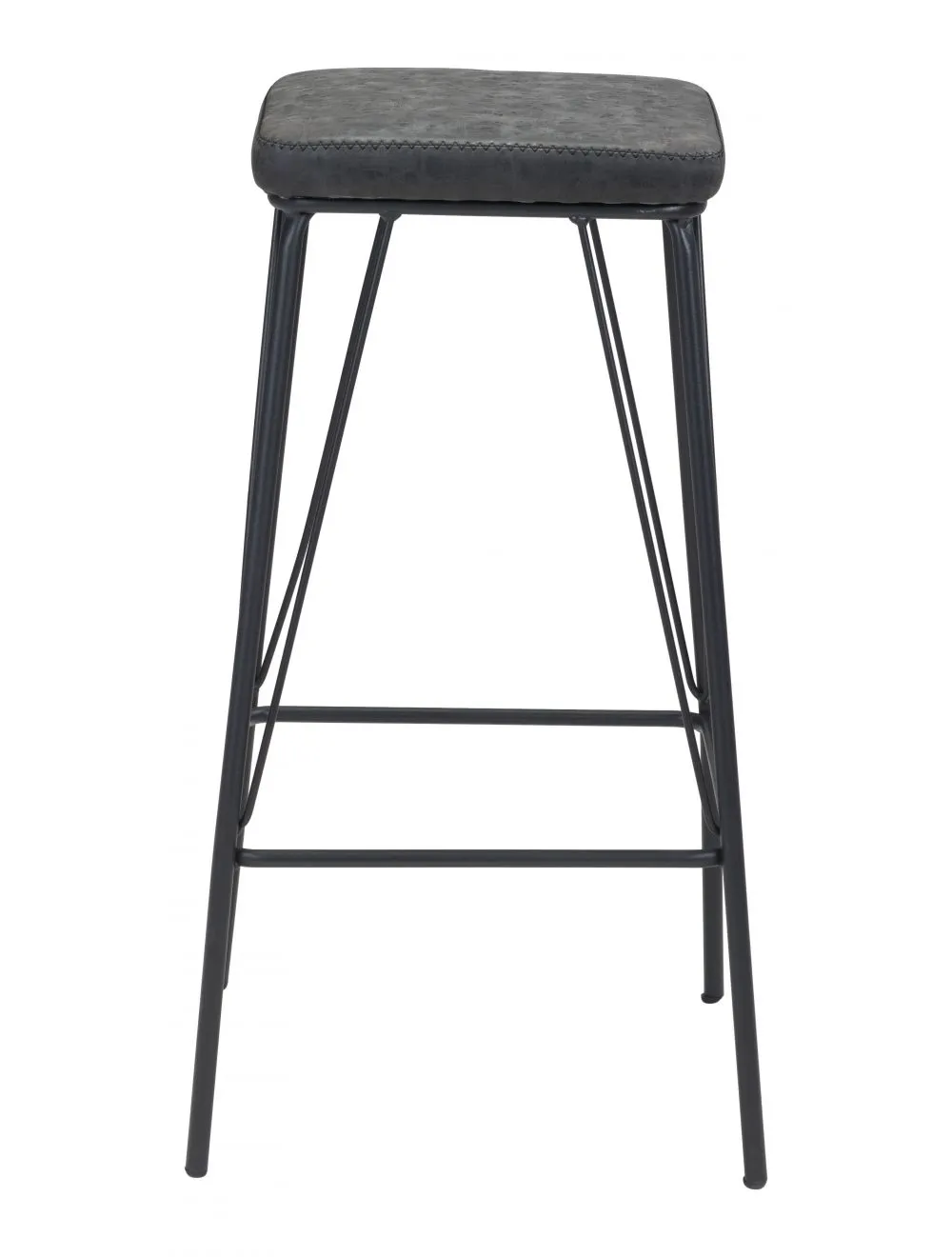 Samuel Counter Stool (Set of 2) Vintage Black