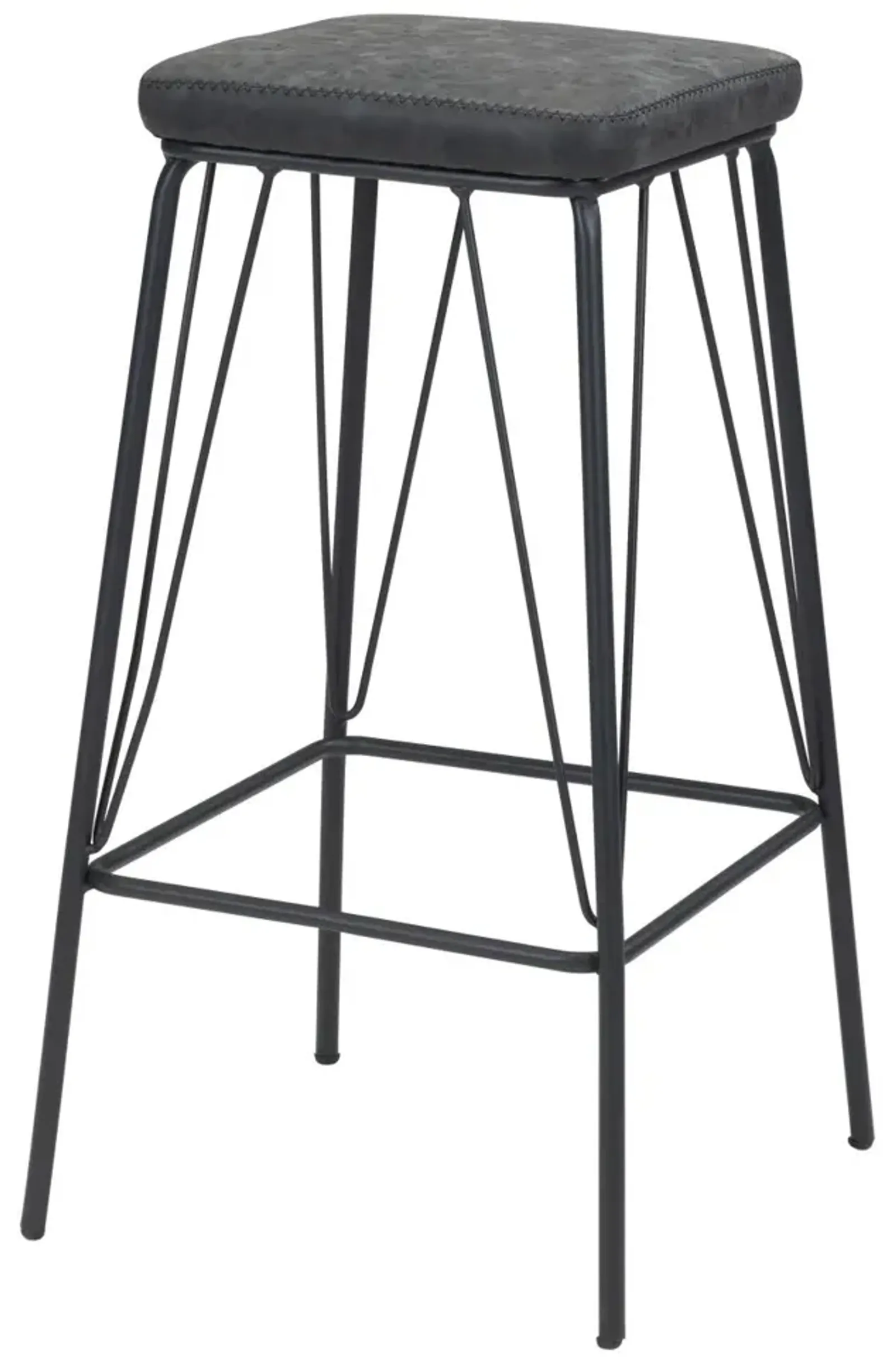 Samuel Counter Stool (Set of 2) Vintage Black