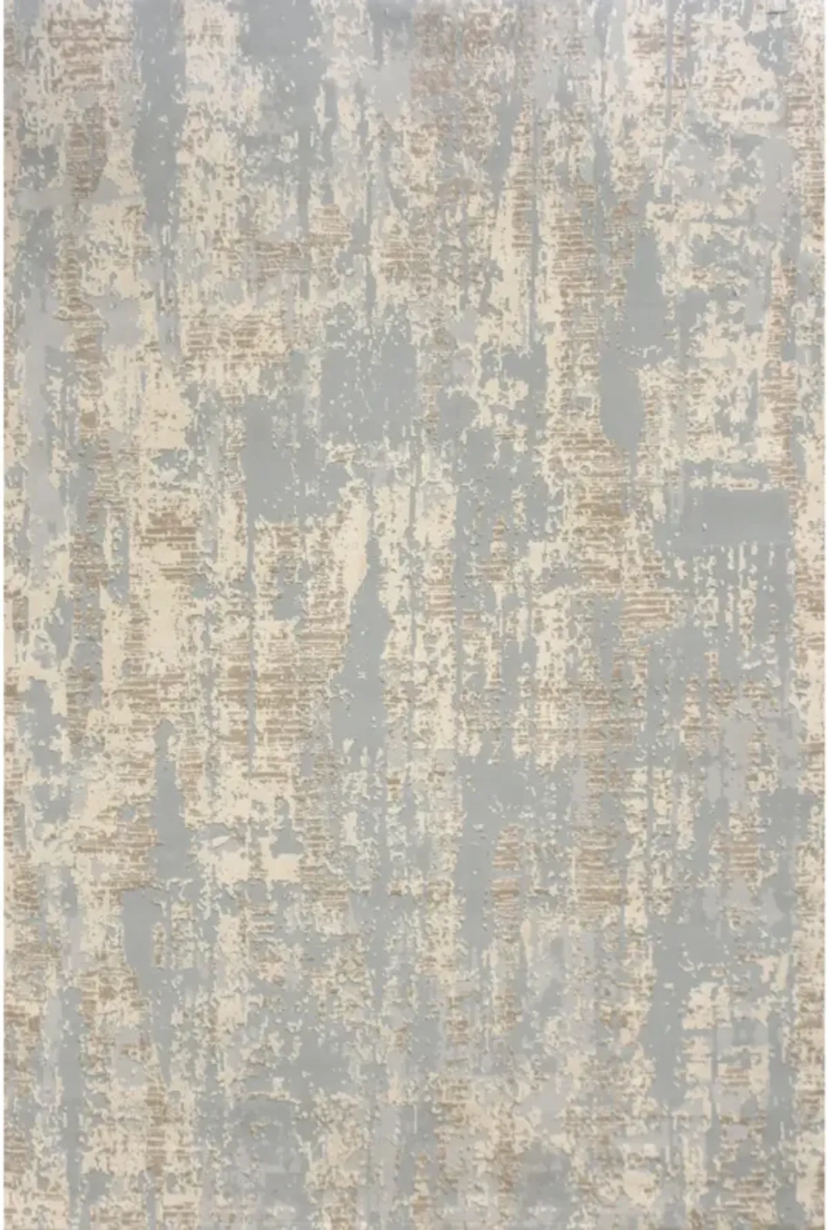 ARIELLA Cream/Grey Rectangle 2'6" x 10 ft Rug