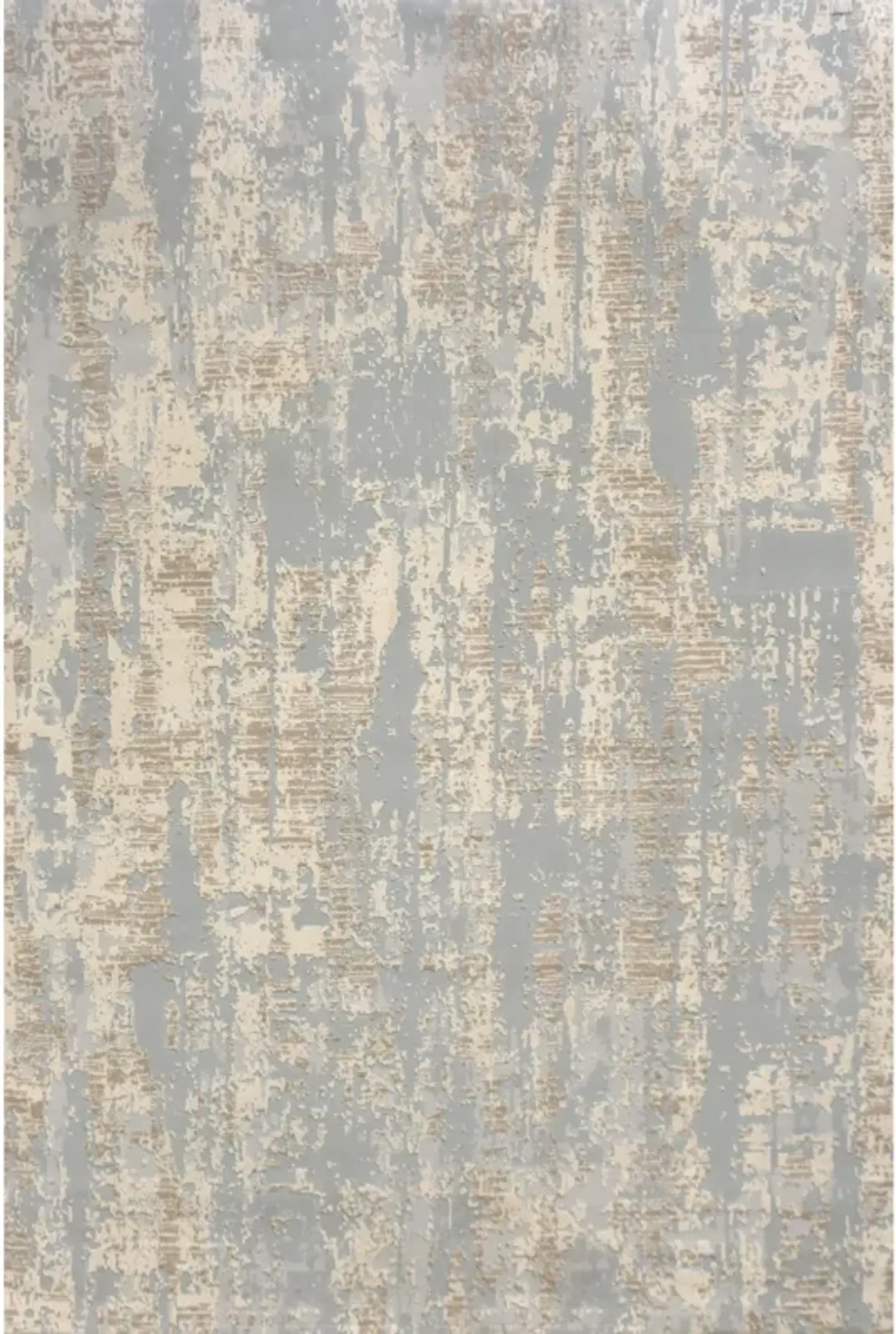 ARIELLA Cream/Grey Rectangle 2'6" x 10 ft Rug