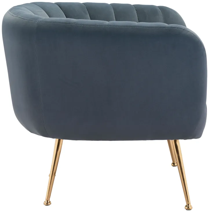 Deco Accent Chair Gray