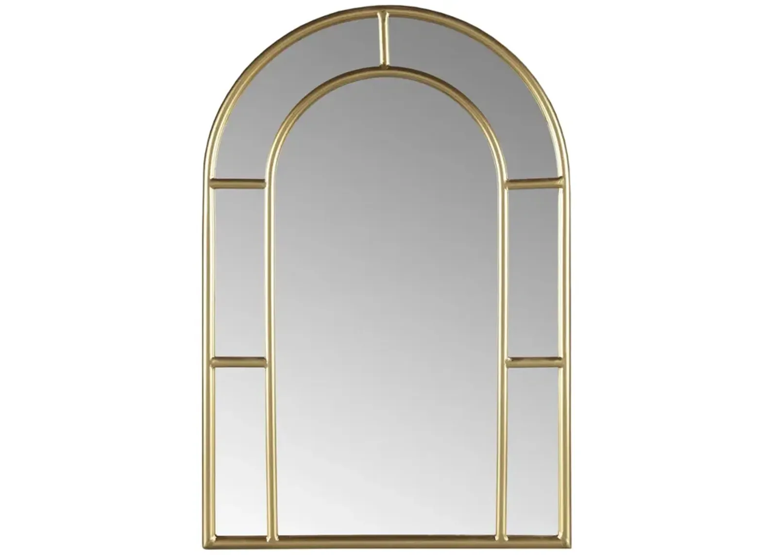 Regina Gold Arched Wall Mirror