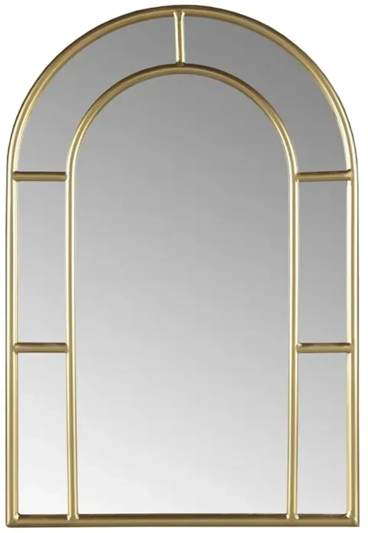 Regina Gold Arched Wall Mirror