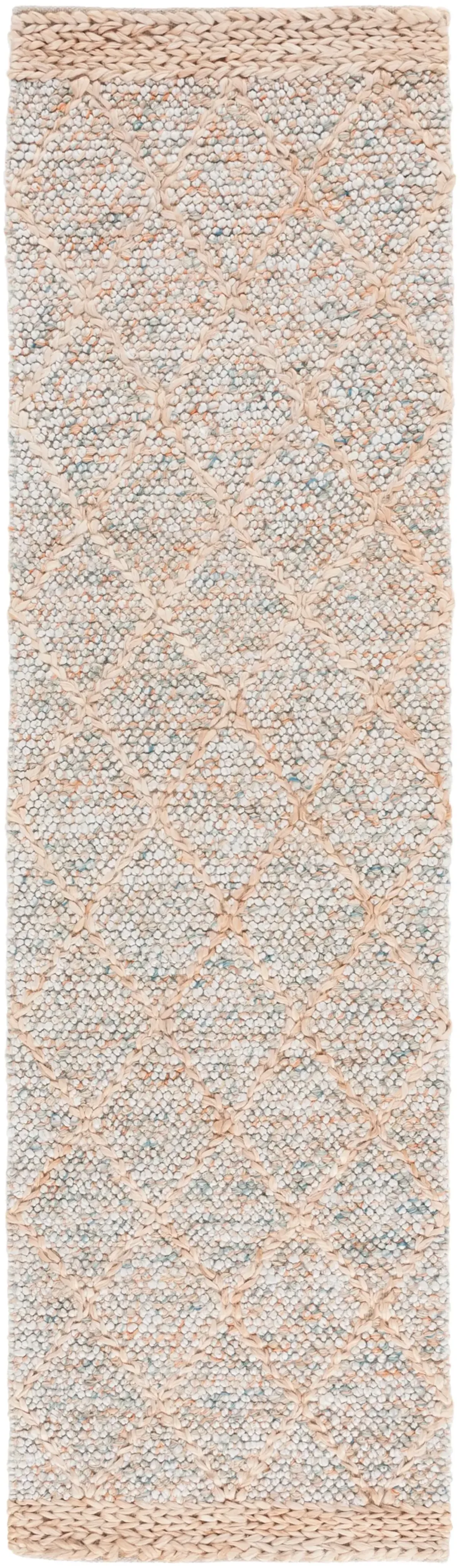 NATURAL FIBER 475 RUST  2'-3' x 9' Runner Rug