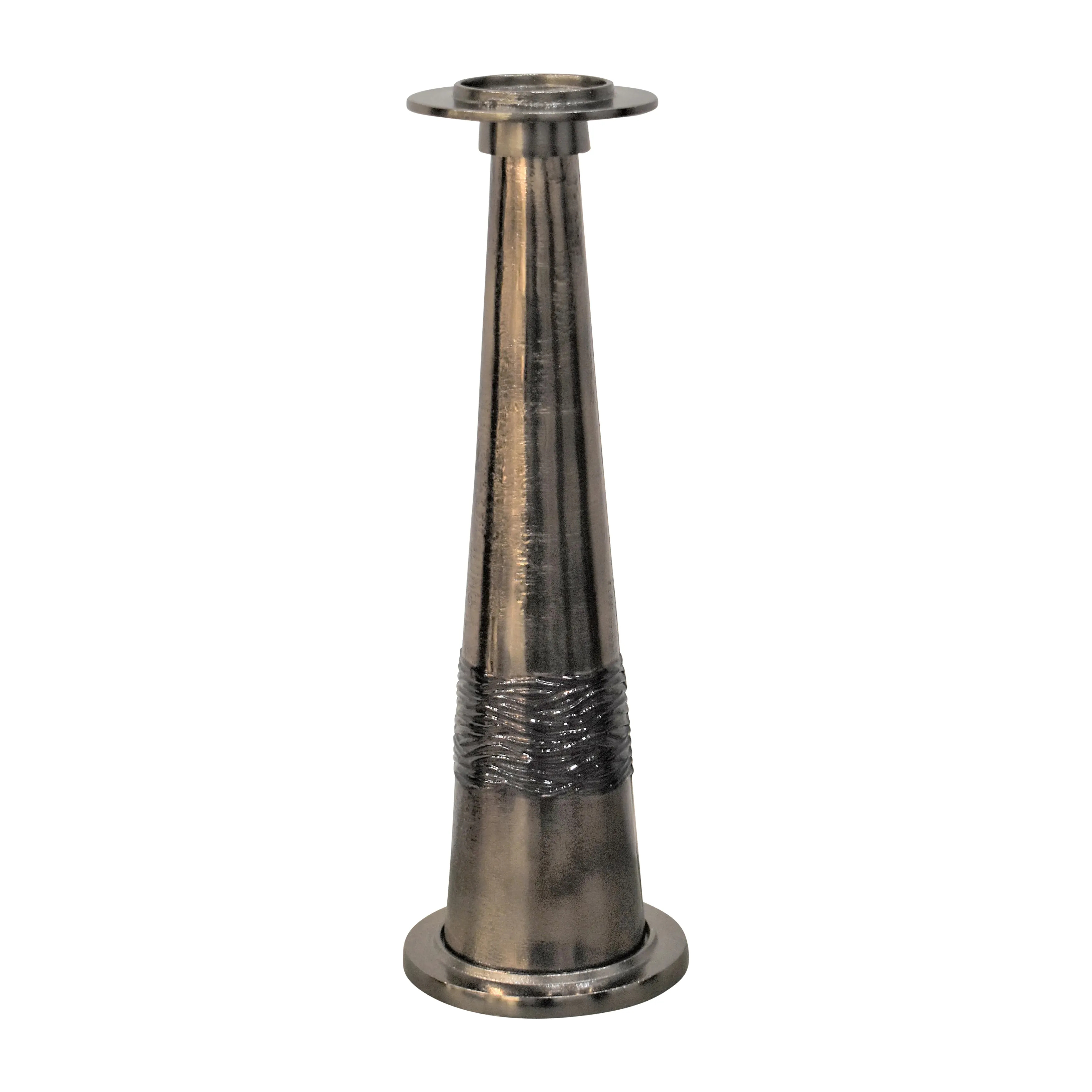 Glass, 21" Pillar Holder, Bronze