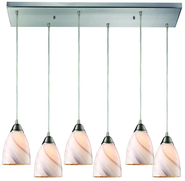 Pierra Configurable Multi Pendant - Satin Nickel