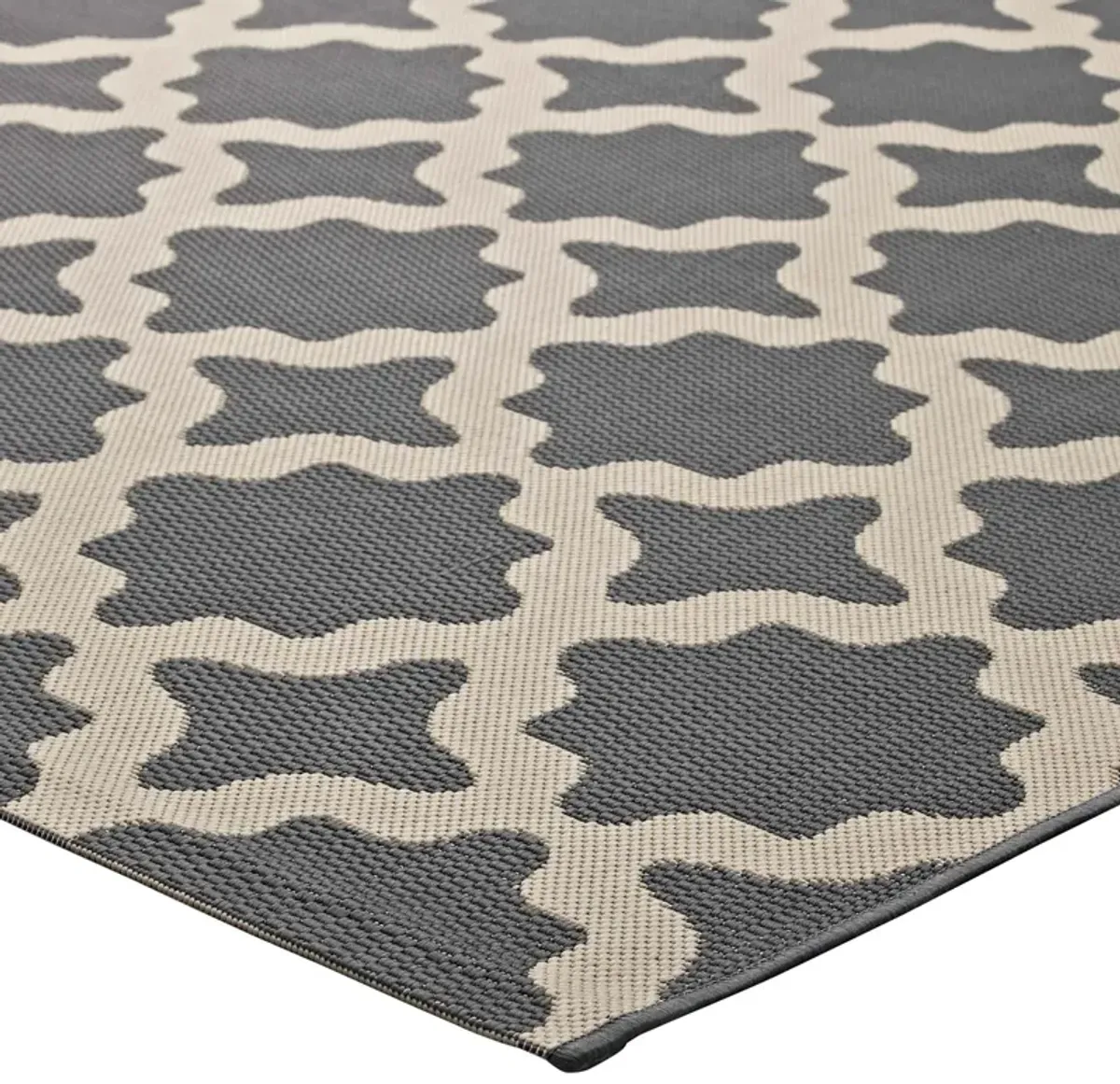 Cerelia Moroccan Trellis 8x10 Indoor and Outdoor Area Rug