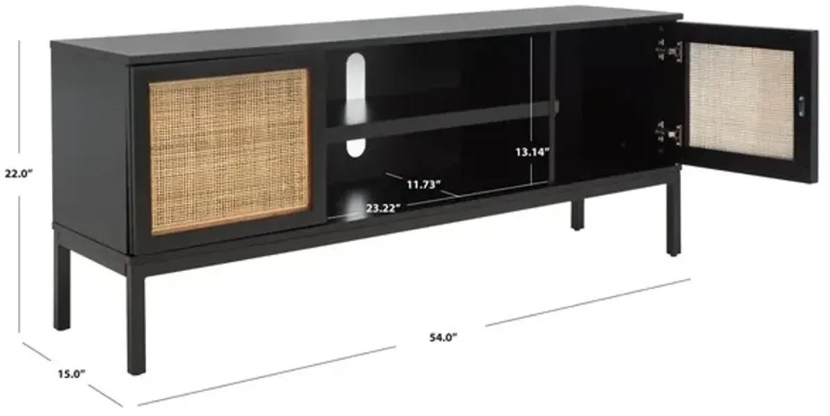 Zadie 1 Shelf Media Stand