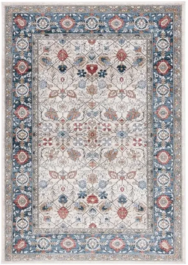 ROSEWOOD 106 Blue 9' X 12' Large Rectangle Rug