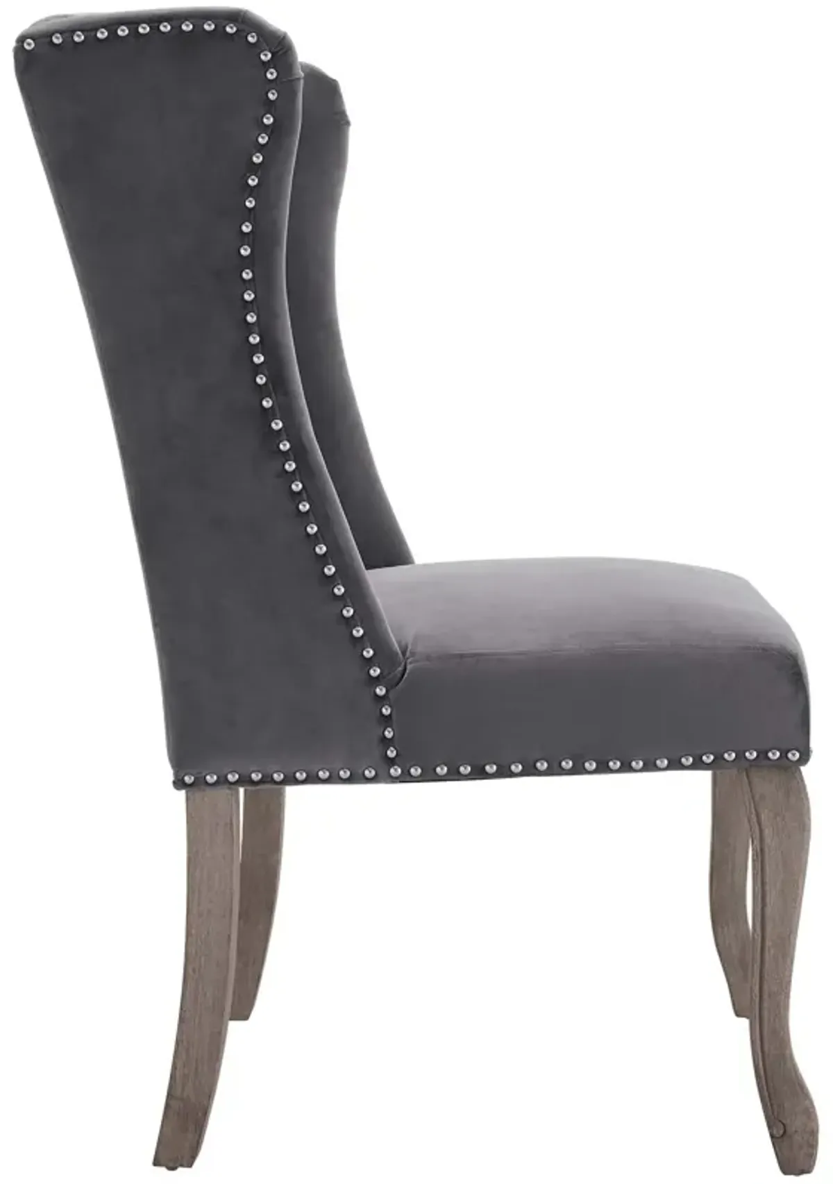 Apprise French Vintage Dining Performance Velvet Side Chair