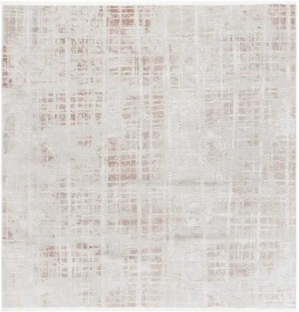 MILA 230 IVORY  6'-7' x 6'-7' Square Square Rug