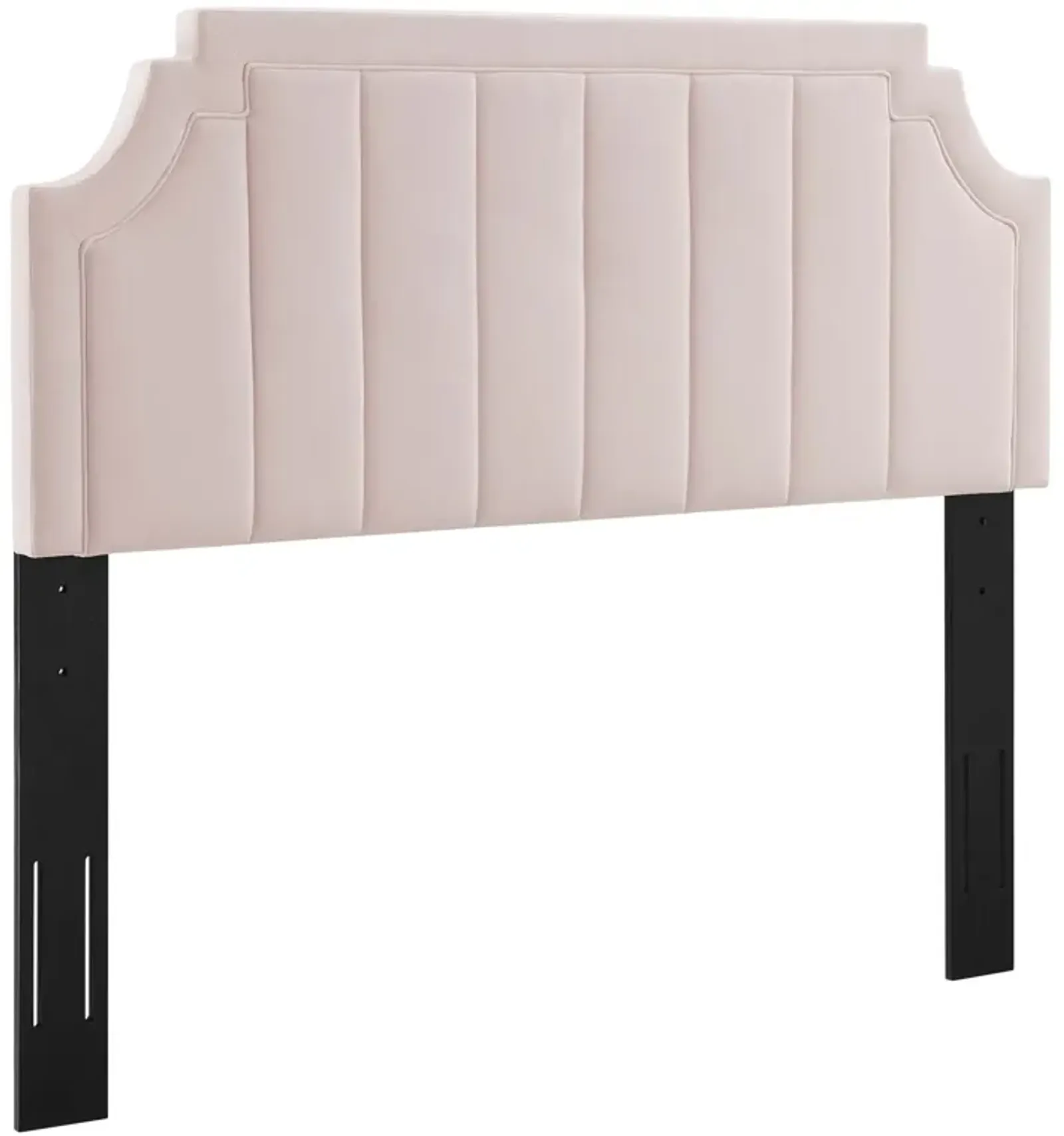 Alyona Channel Tufted Performance Velvet King/California Headboard