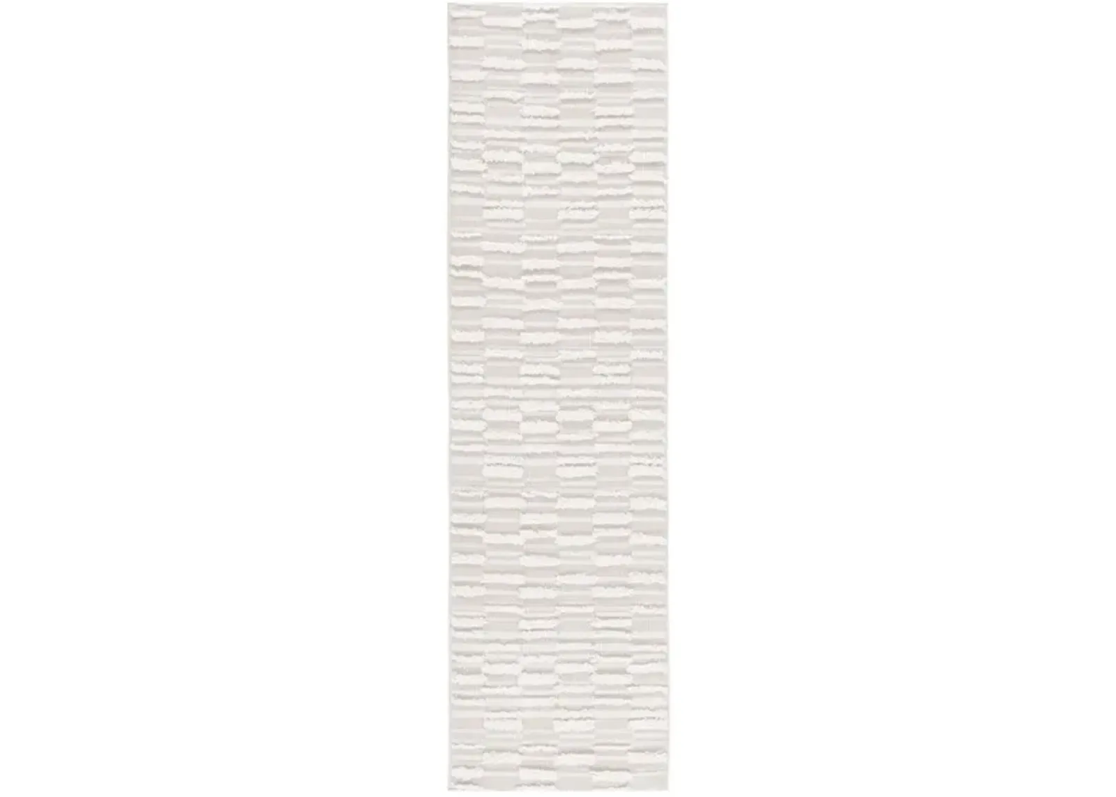 TRENDS 120 Beige 2'-2' X 7' Runner Rug