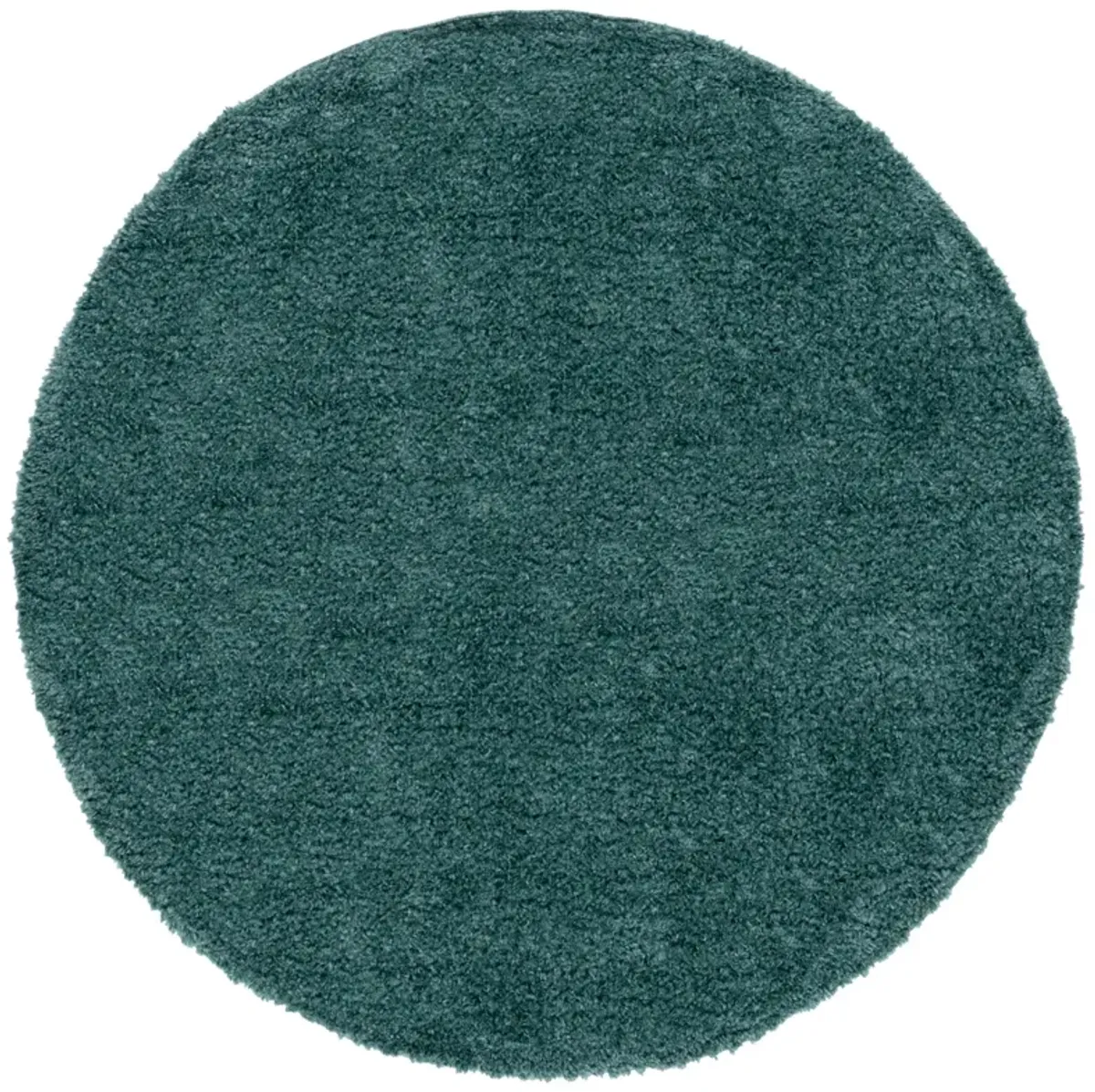 AUGUST SHAG 900 GREEN 6'-7' X 6'-7' Round Round Rug