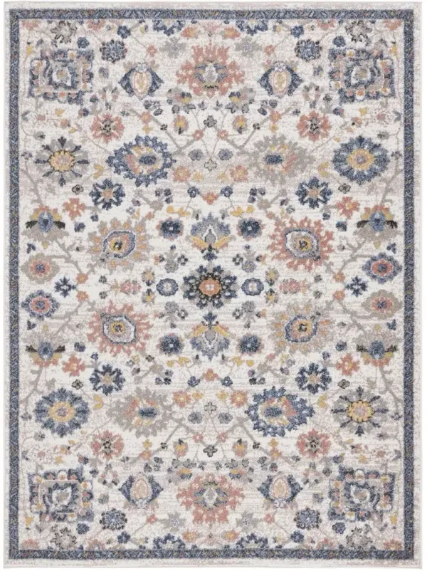 ASTORIA 410 Blue 4' X 6' Small Rectangle Rug