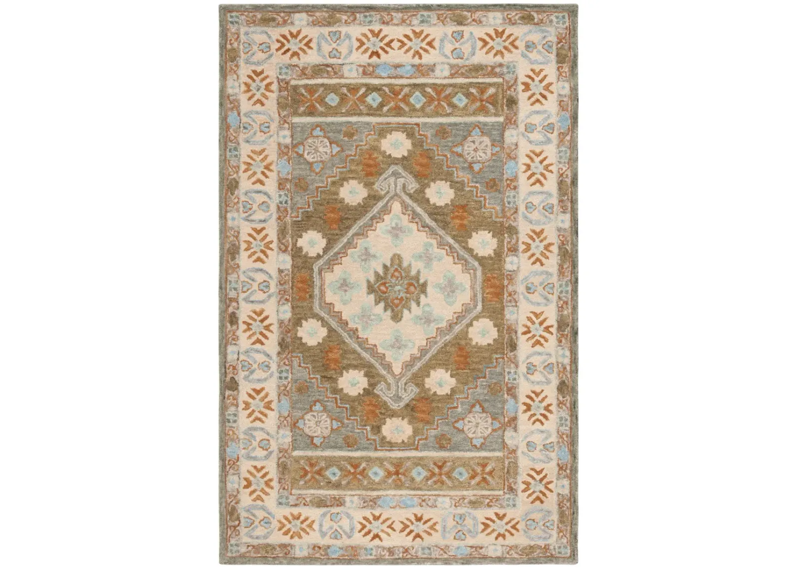 HERITAGE 226 IVORY  5' x 8' Medium Rectangle Rug