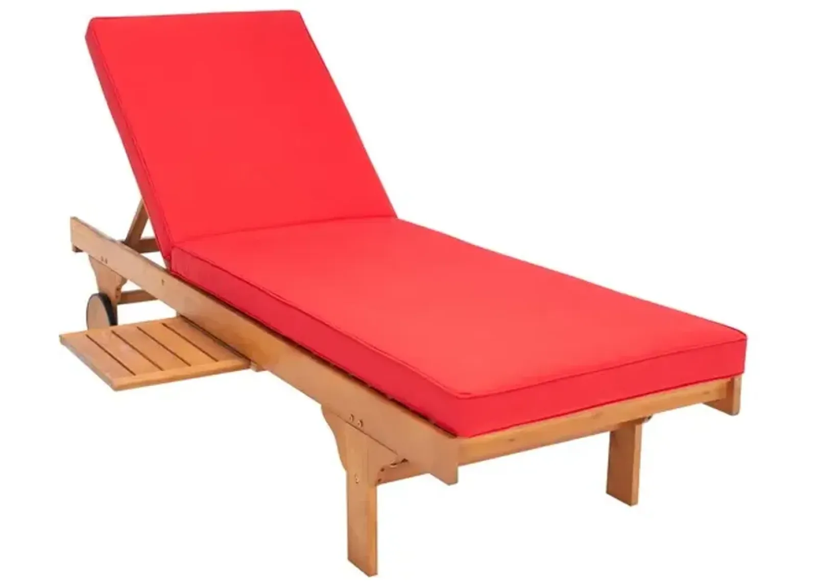 NEWPORT CHAISE LOUNGE CHAIR WITH SIDE TABLE