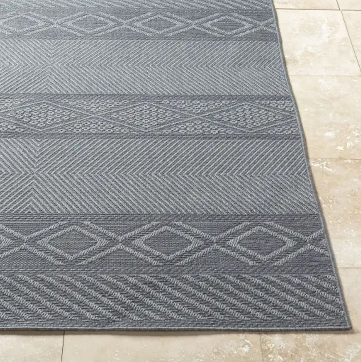 Sandra SDR-2322 7'10" x 10' Machine Woven Rug