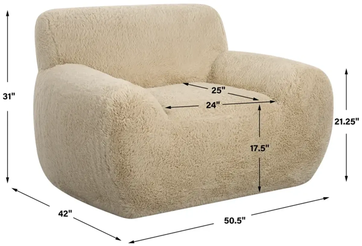 Abide Sheepskin Accent Chair