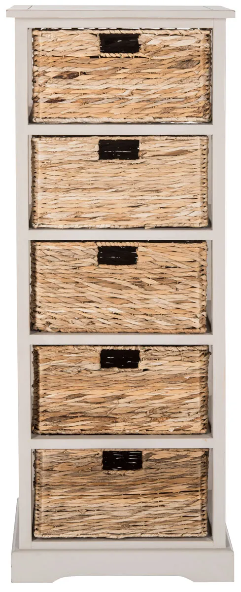 VEDETTE 5 WICKER BASKET STORAGE TOWER