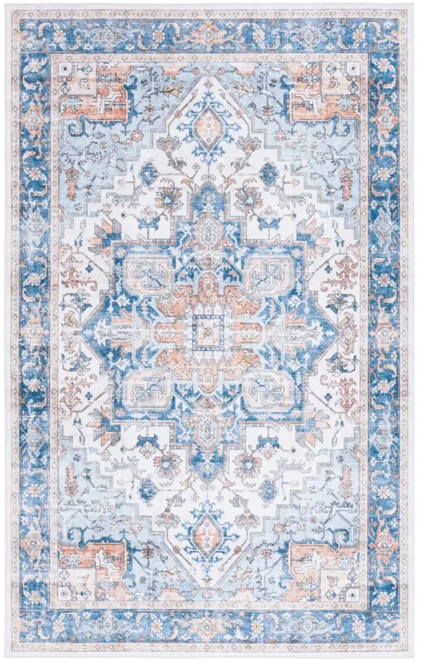 ARIZONA 523 BLUE  9' x 12' Large Rectangle Rug