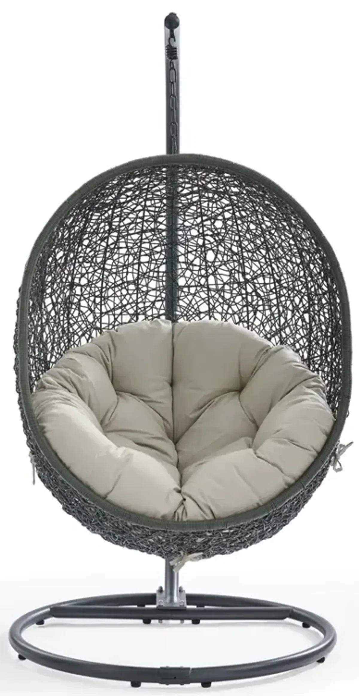 Hide Outdoor Patio Swing Chair With Stand