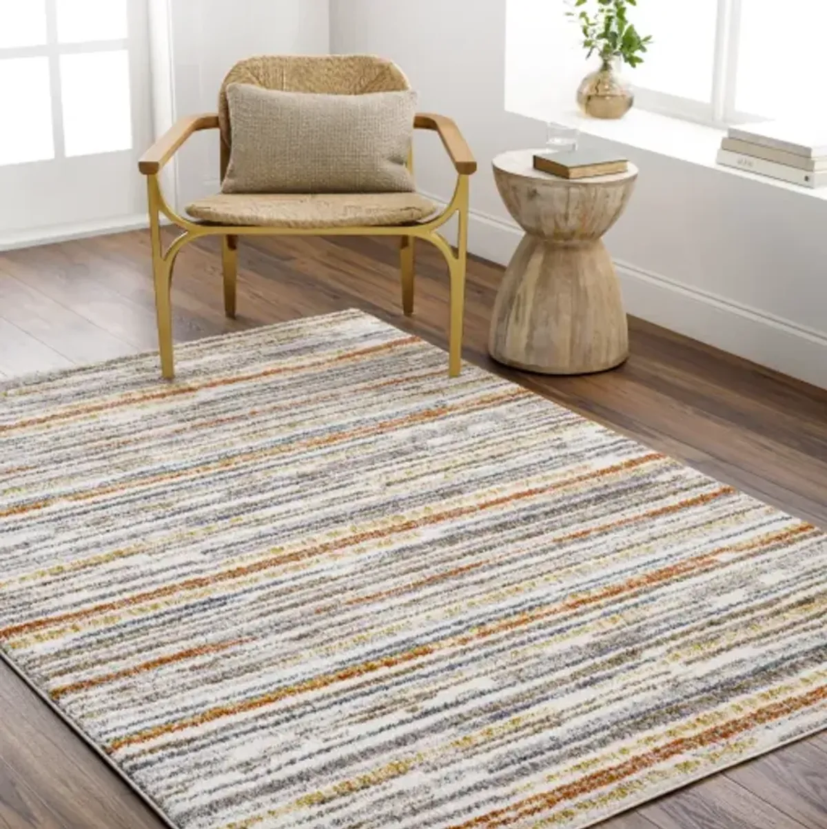 Monet MMO-2301 5'3" x 7' Machine Woven Rug