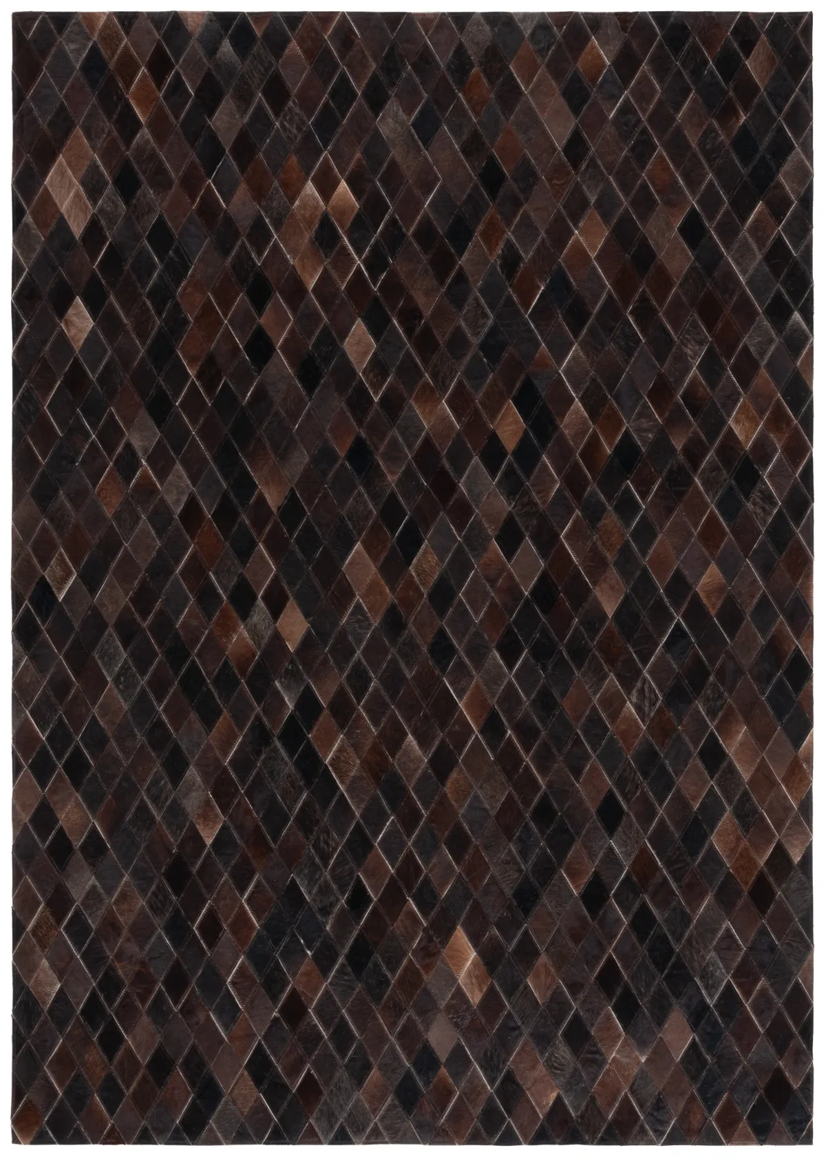 STUDIO LEATHER Hand Woven 5' x 8' area rug