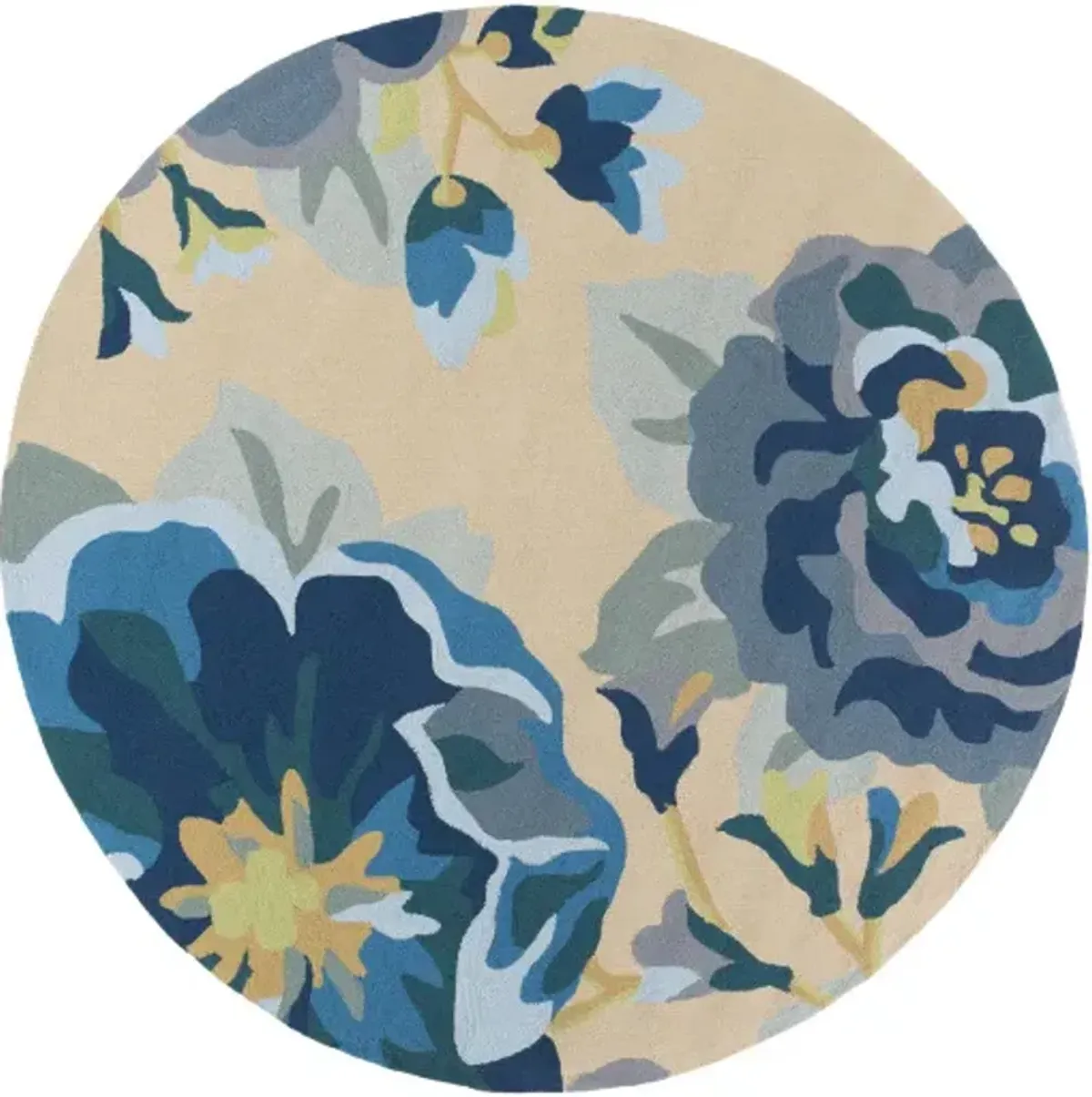Rain 8' Round Rug