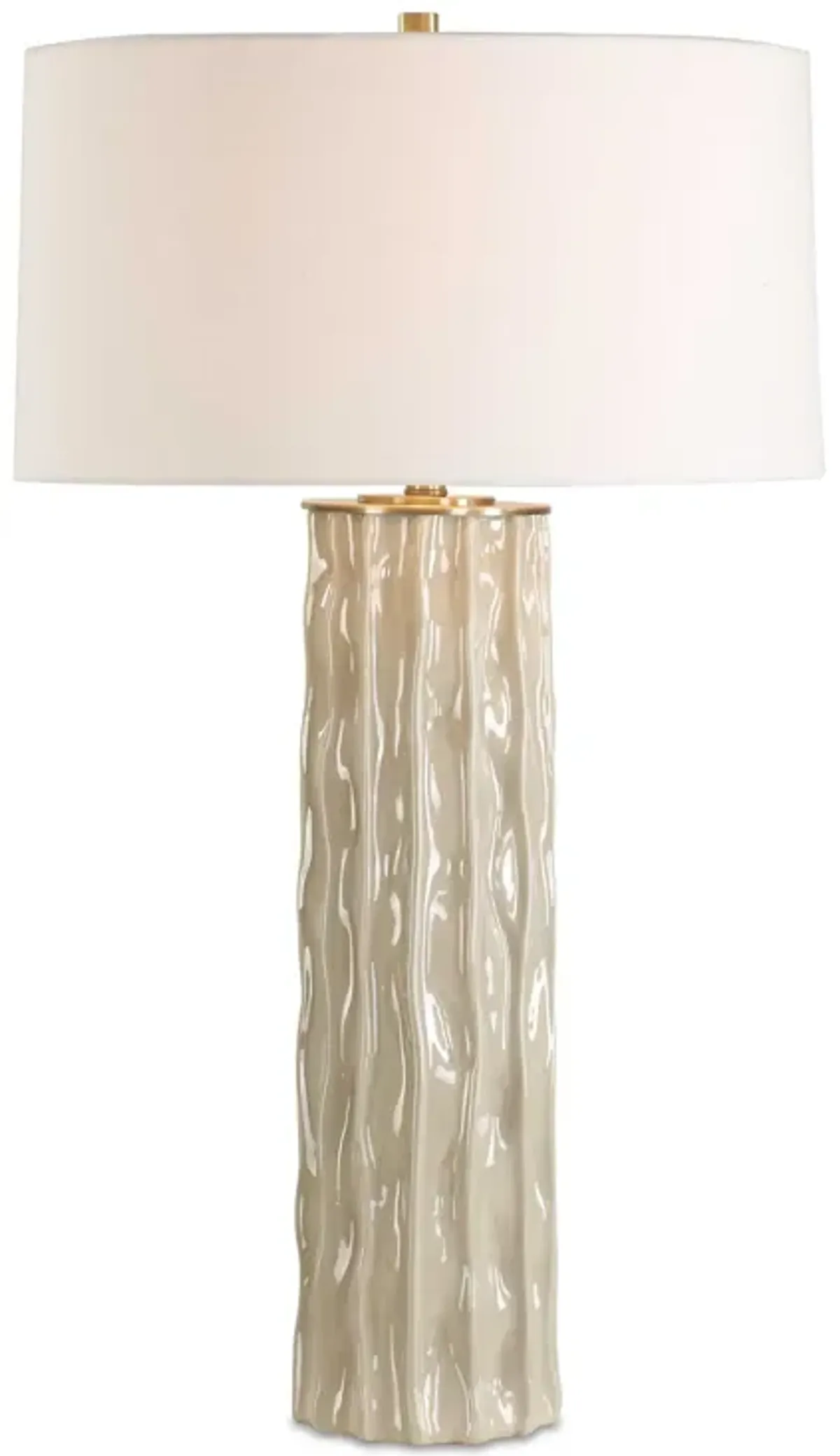 Parilli Taupe Gray Table Lamp