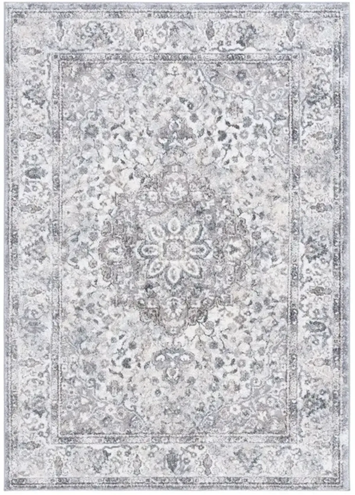 OPAL 460 Grey 9' X 12' Large Rectangle Rug