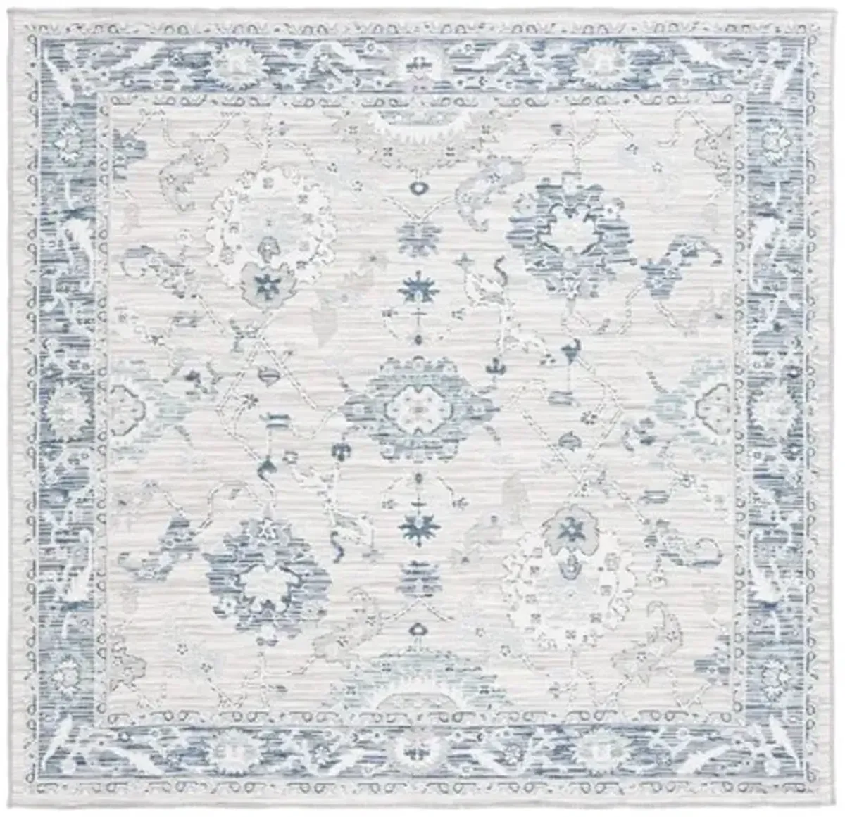 SUNRISE 624 Blue  6'-7' X 6'-7' Square Square Rug