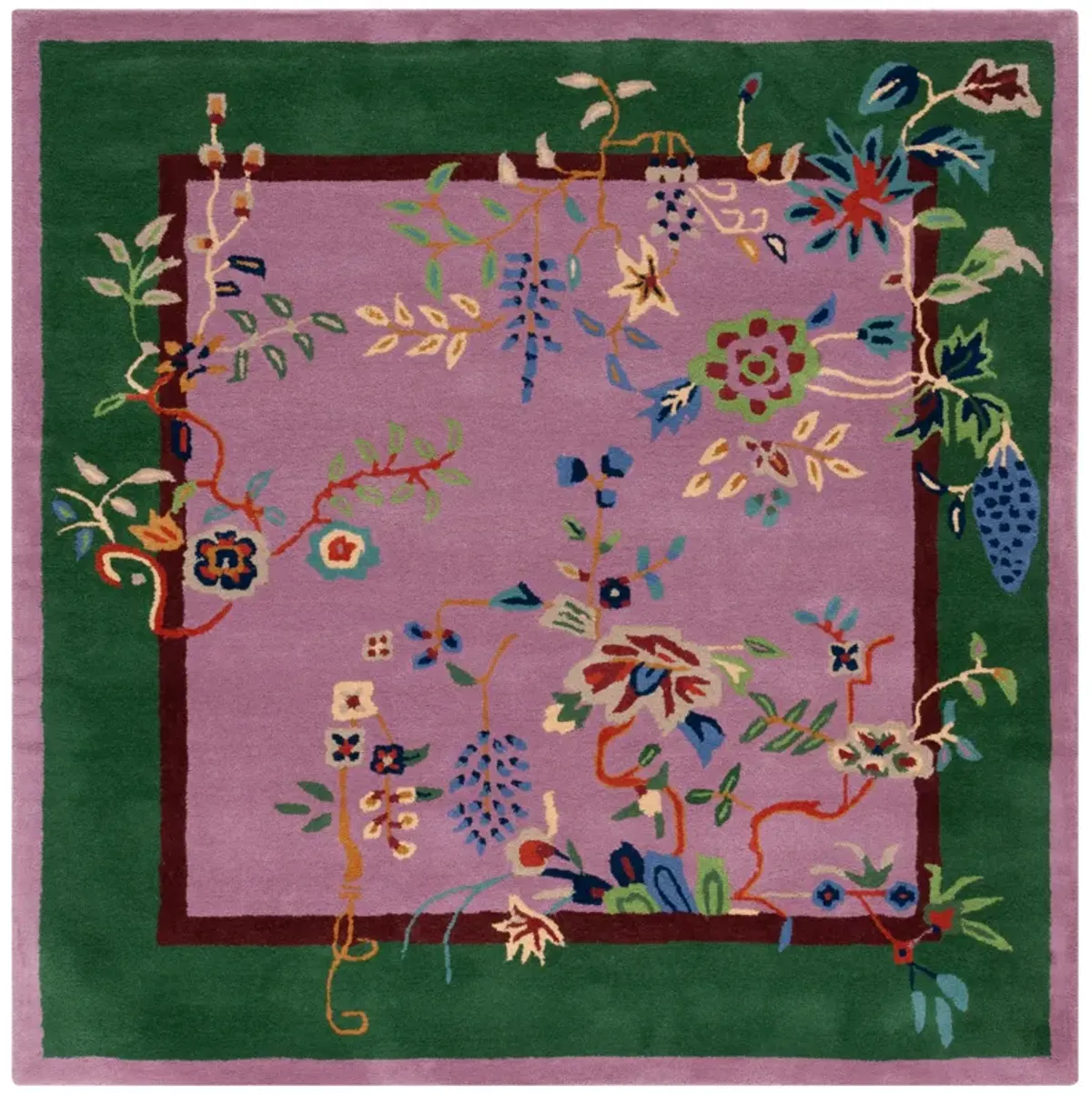 METRO Hand Tufted 6' x 6' Square area rug