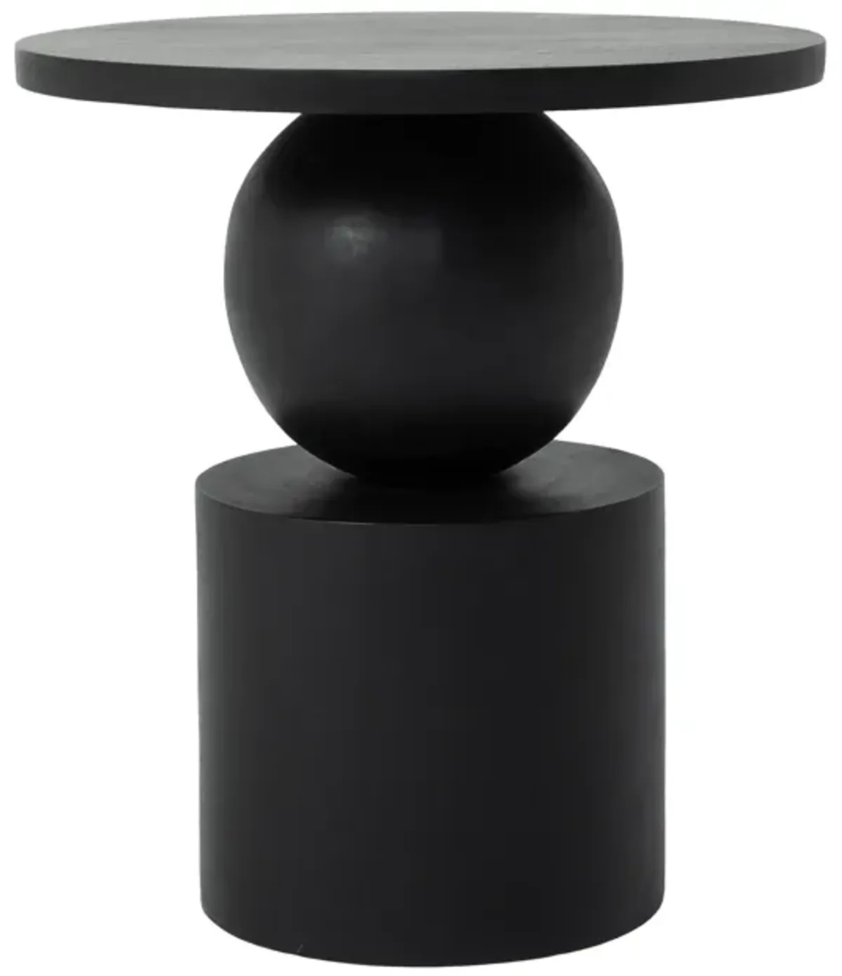 Paola 20.0" Height Side TableBlack