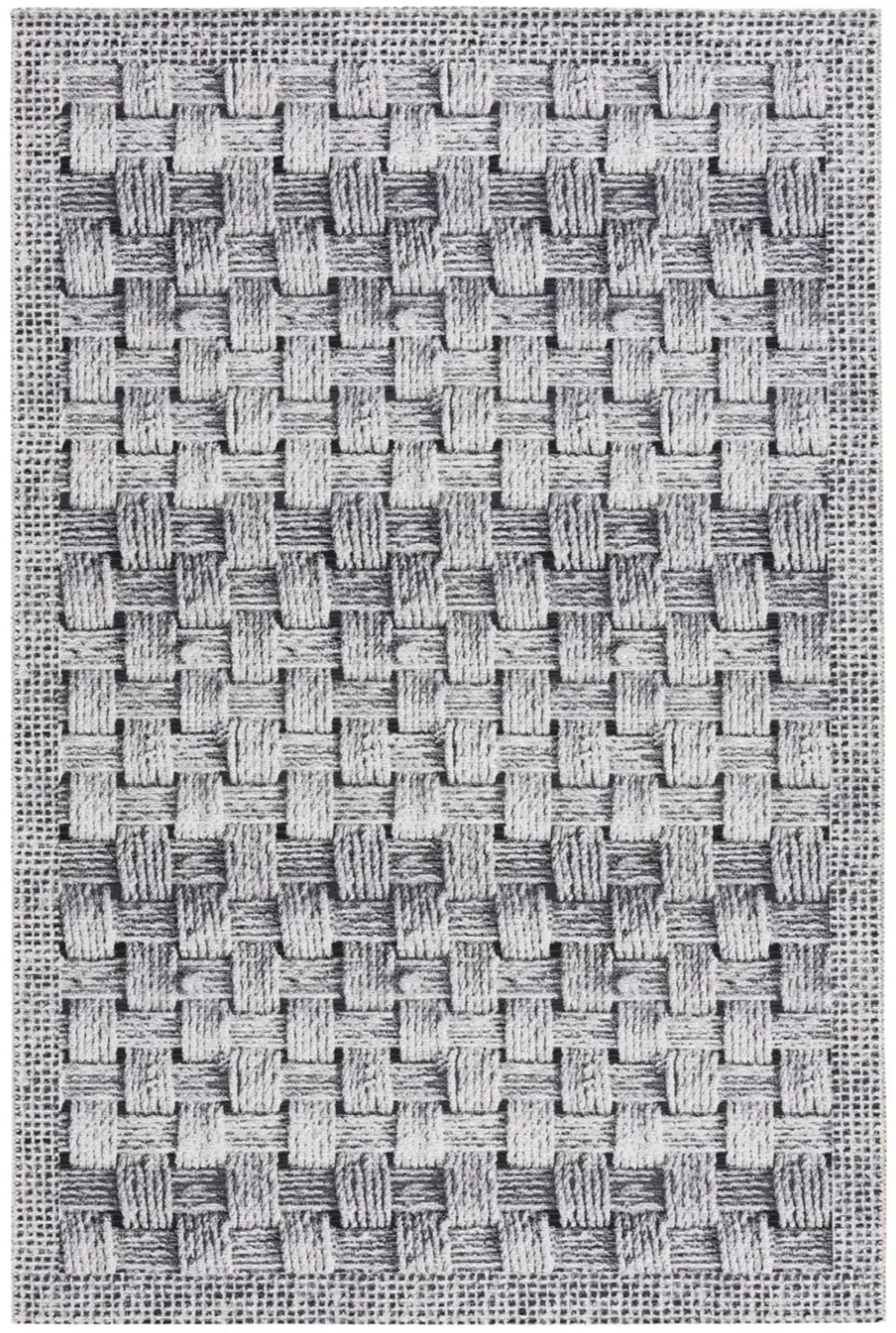 BARBADOS 557 Black 5'-3' X 7'-6' Medium Rectangle Rug