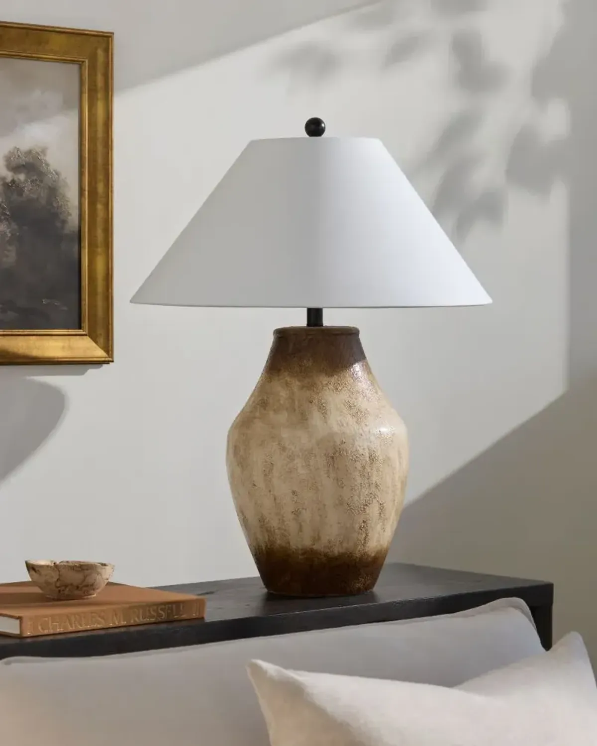 Amaryllis ARS-010 28"H x 22"W x 22"D Accent Table Lamp