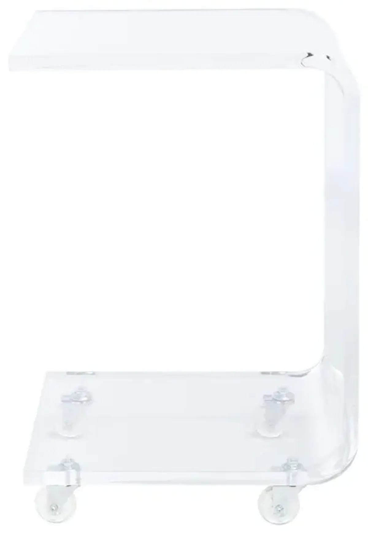 ROLLINS ACRYLIC BAR CART