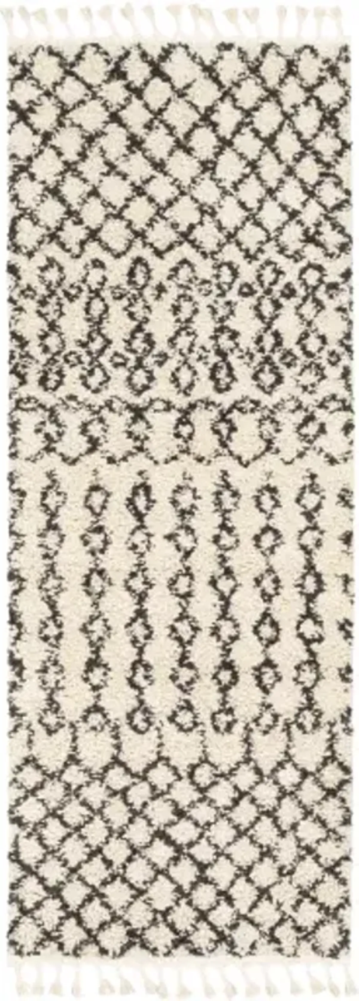 Berber Shag 2'7" x 7'3" Rug