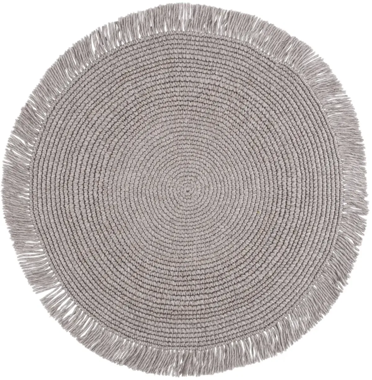 RENEWAL Hand Woven 3' x 3' Round area rug