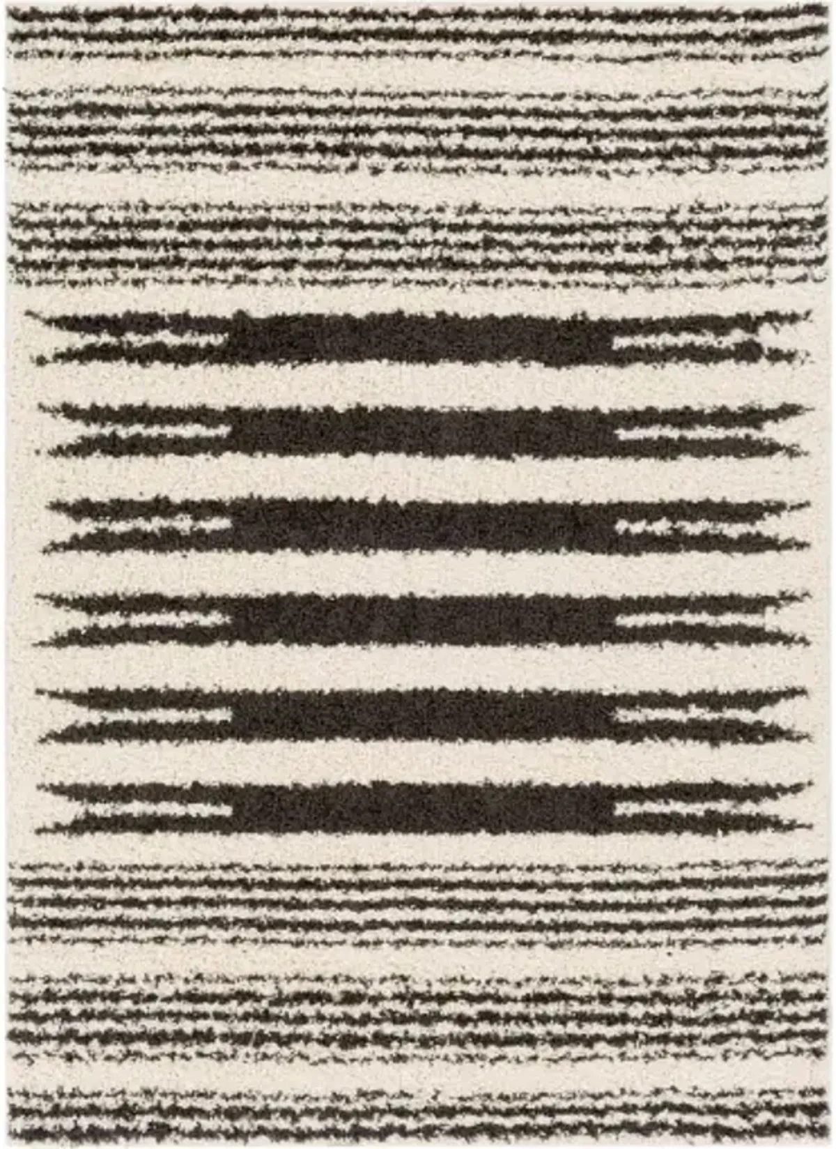 Beni shag 5'3" x 7' Rug